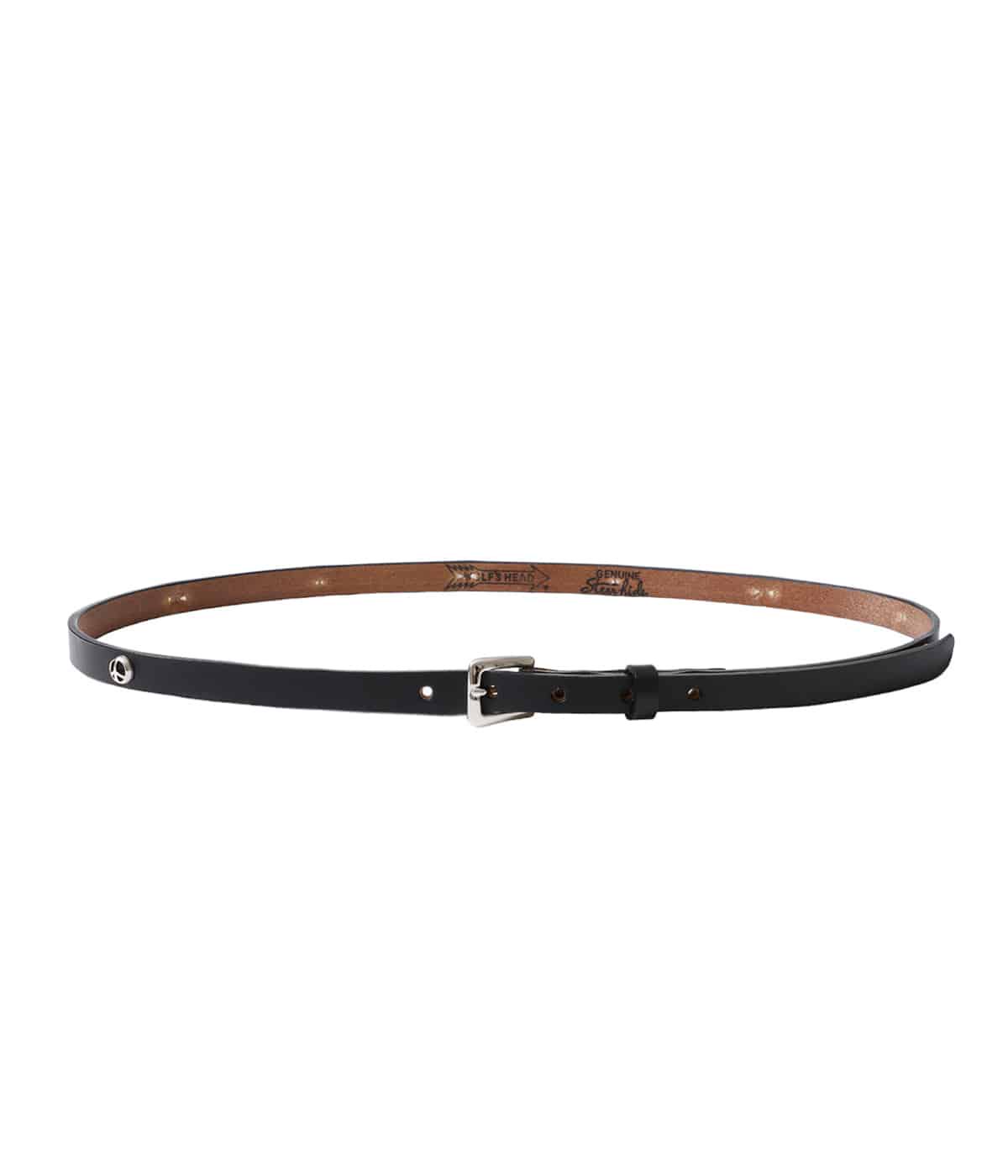 PORTER CLASSIC / WOLF'S HEAD PEACE BELT (15mm) | Porter Classic(ポータークラシック)  / ファッション雑貨 ベルト・サスペンダー (メンズ)の通販 - ARKnets(アークネッツ) 公式通販 【正規取扱店】