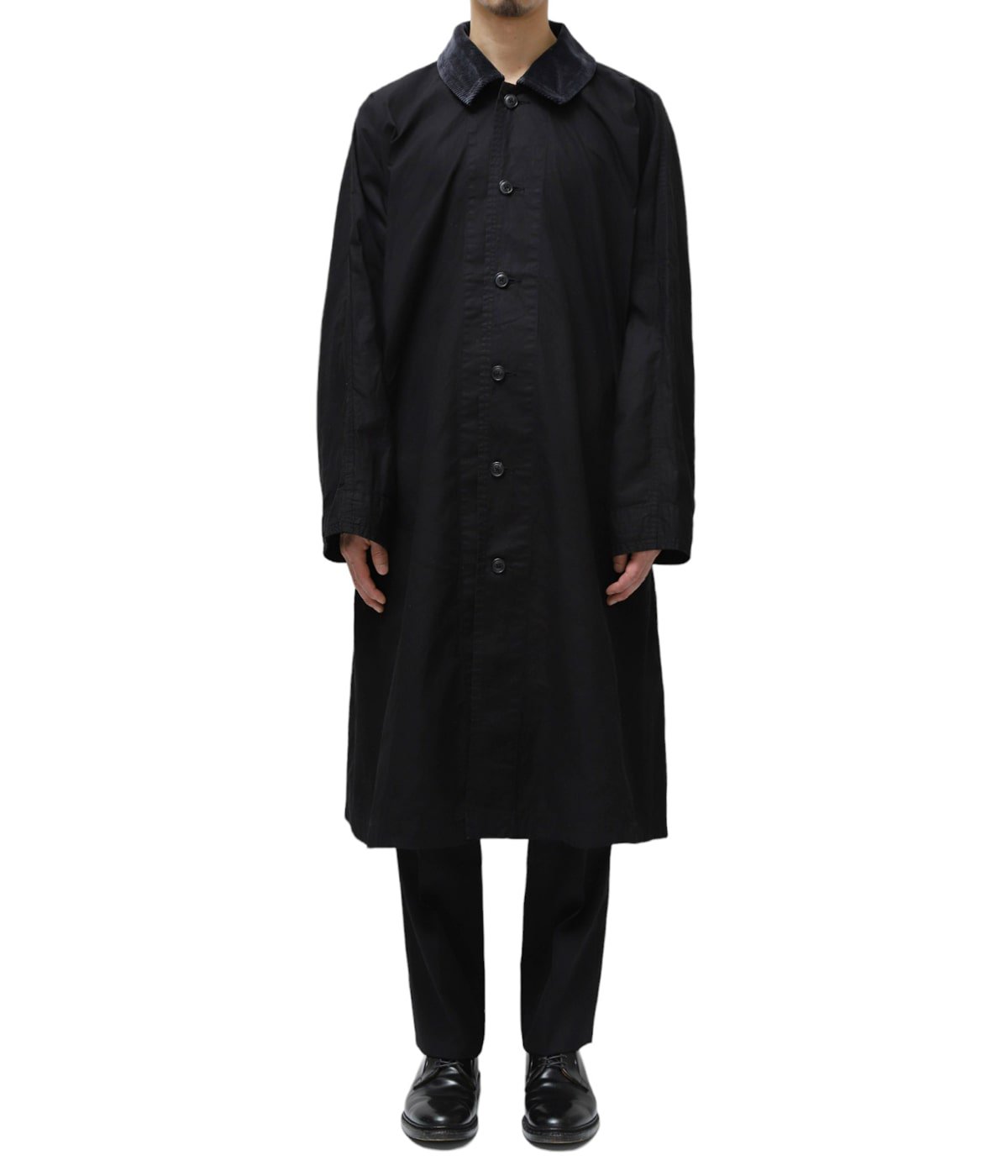 PARAFFIN CORDUROY SWING COAT-