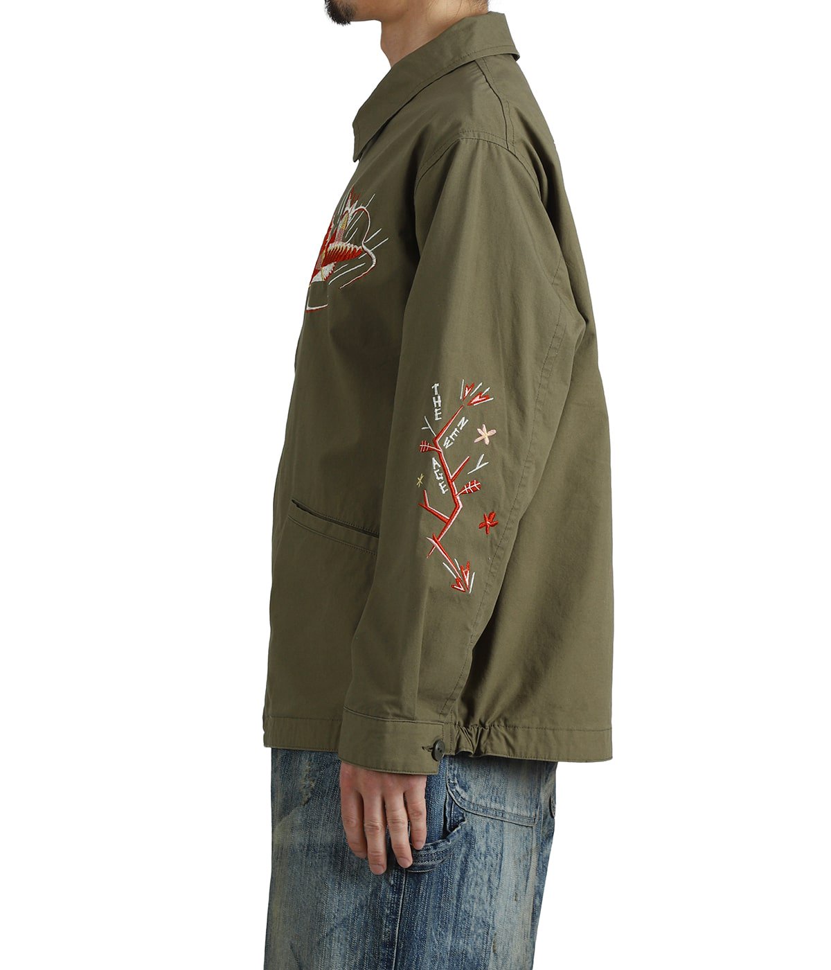 HIPPIE SOUVENIR ZIP UP JACKET | PORTER CLASSIC(ポータークラシック