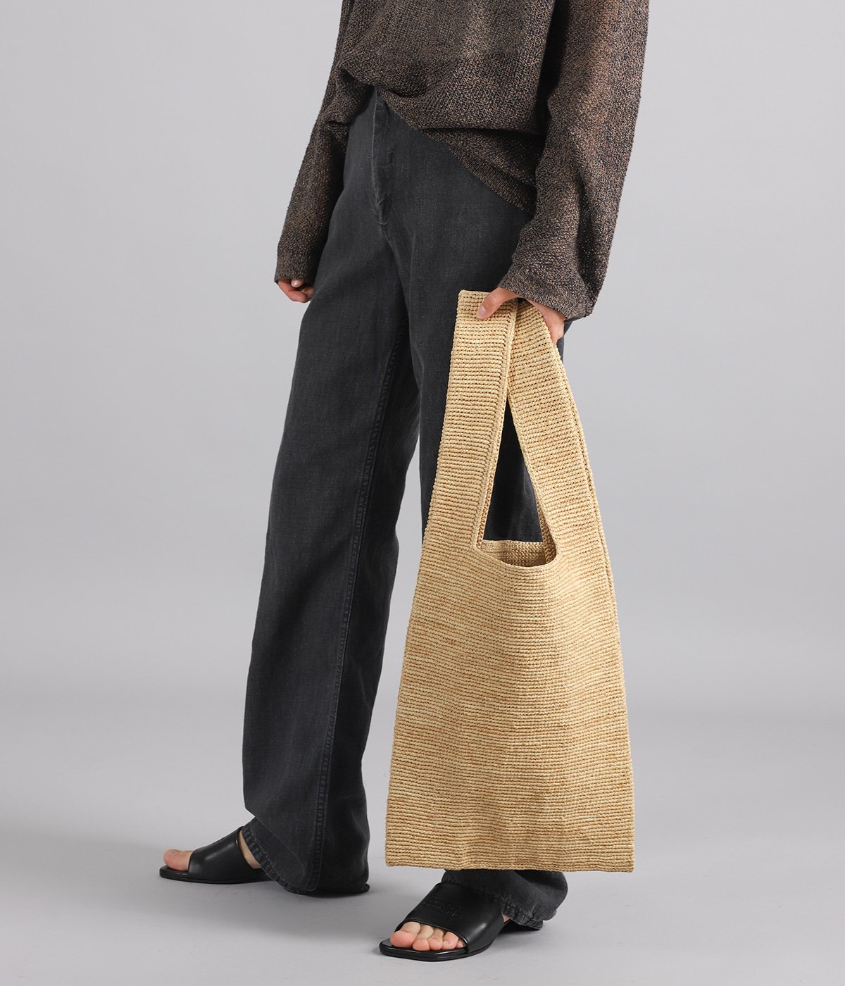 MEDIUM RAFFIA BAG | seya.(セヤ) / バッグ トートバッグ (メンズ