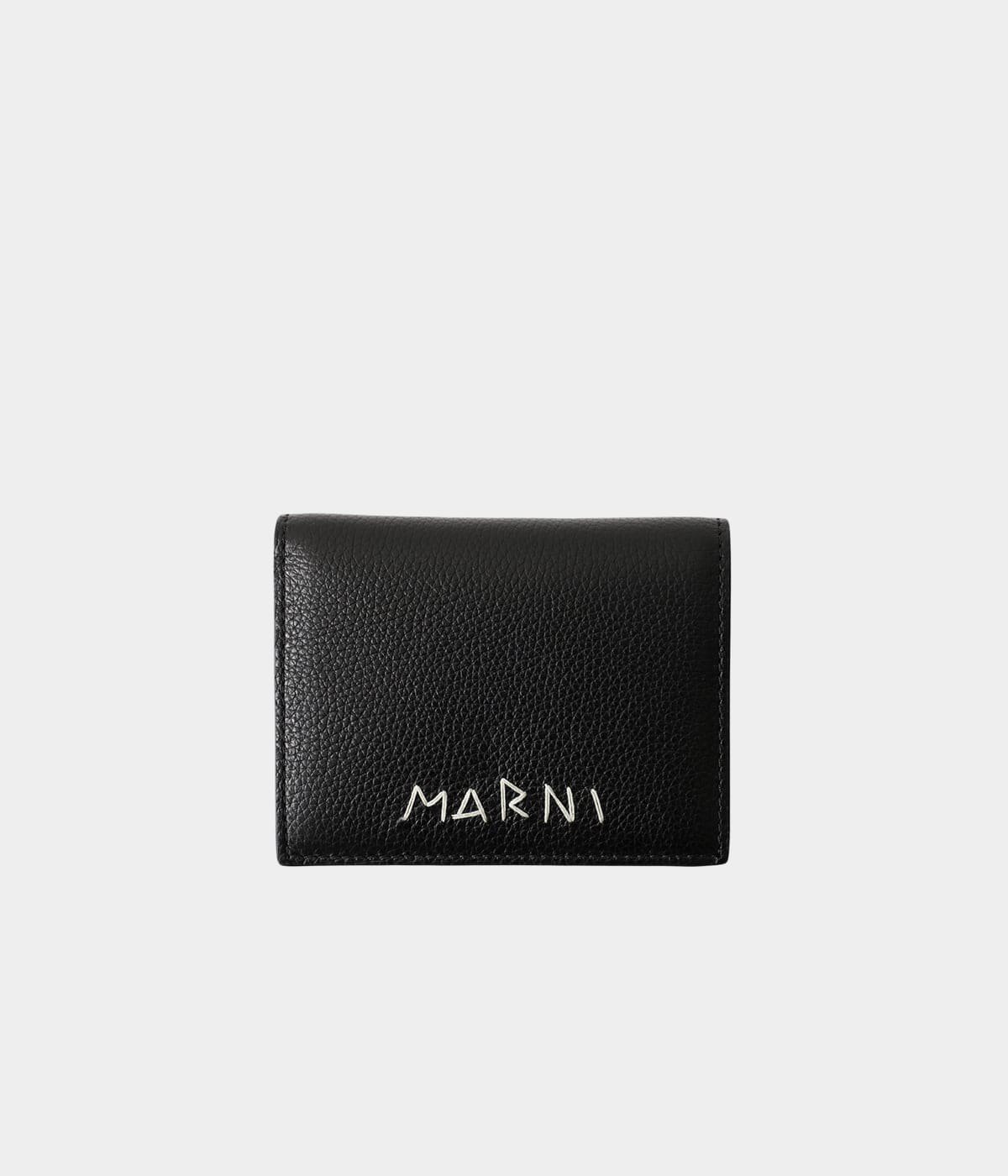 k*7様 マルニ 2つ折り財布 ブラック 美品 PFMOQ14Q10 P6533 楽天市場】マルニ MARNI PFMOQ14Q10 P6533 二つ折り財布 BIFOLD