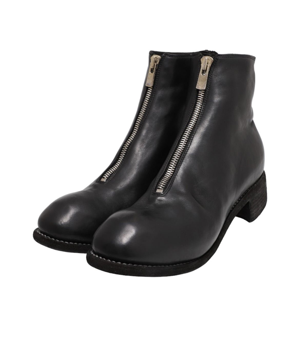 PL1 FRONT ZIP BOOTS HORSE FULL GRAIN | GUIDI(グイディ) / シューズ ...