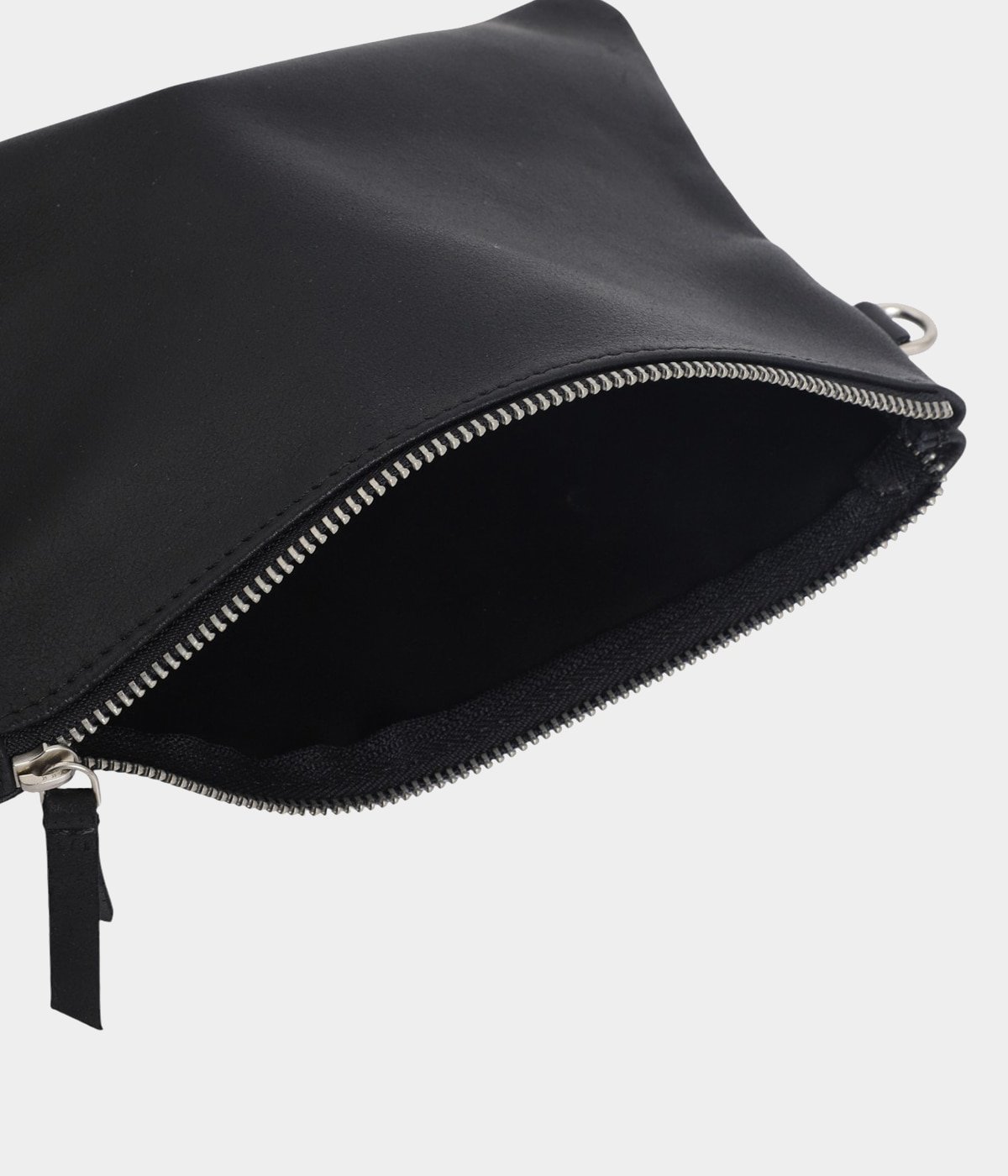 POUCH（NAPPA）- BLACK - | Morphee(モルフェ) / ファッション雑貨