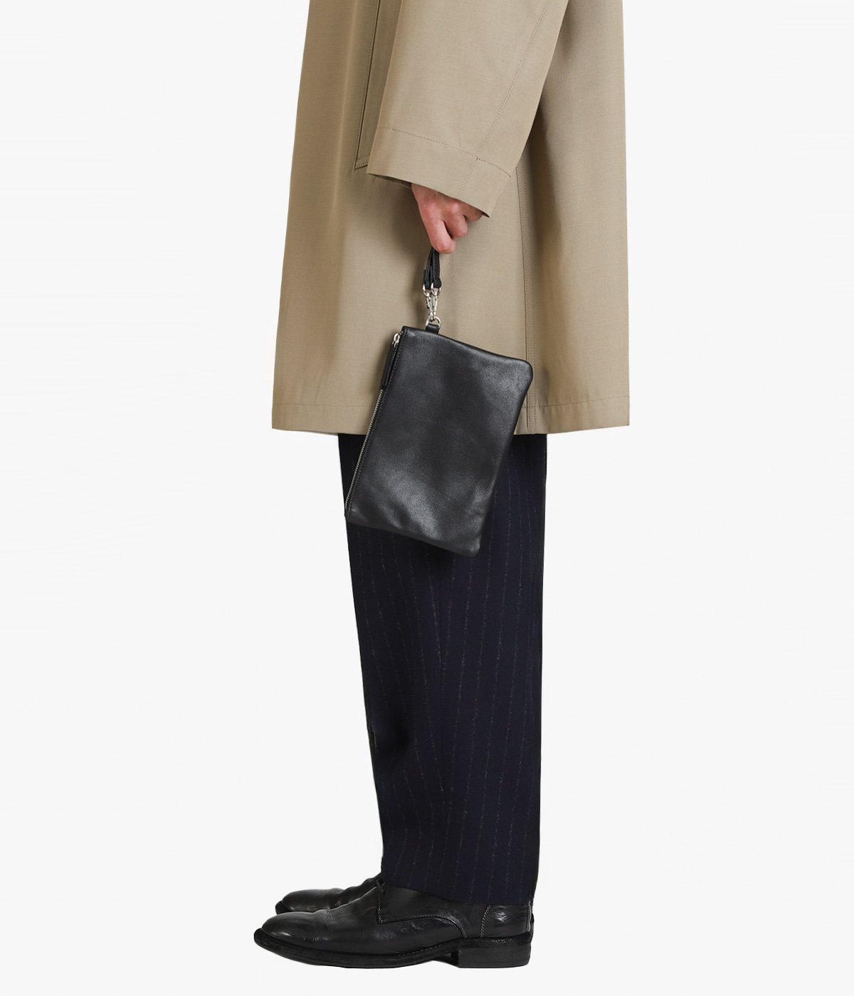Morphee POUCH（NAPPA）ブラック POUCH（NAPPA）- BLACK - | Morphee(モルフェ) / ファッション雑貨