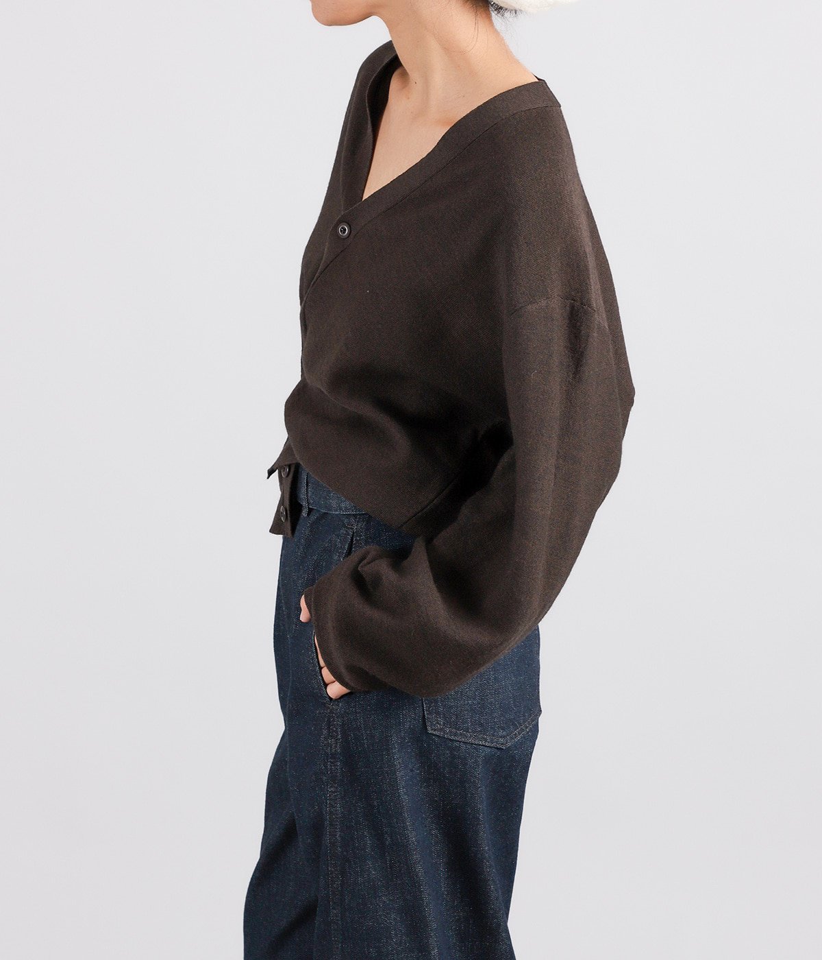 【超希少】Archive 本家 CHRISTOPHE LEMAIRE knit レディース】TWISTED CARDIGAN | LEMAIRE(ルメール) / トップス ニット