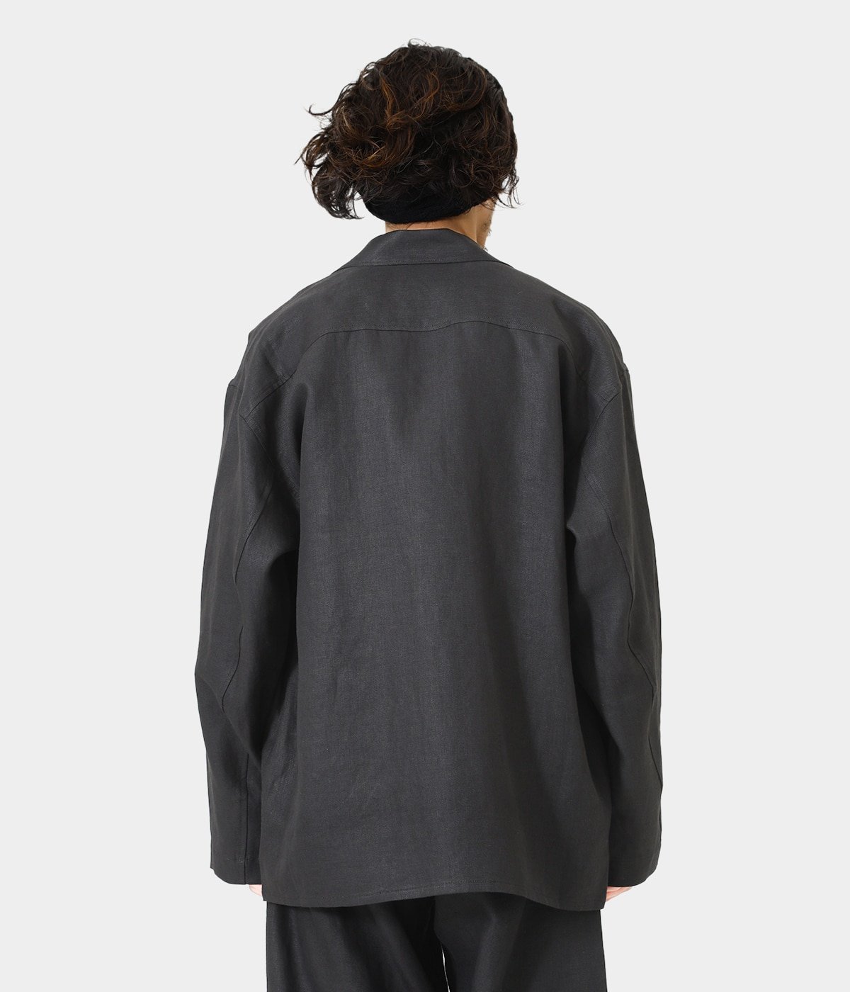 High Density Linen Twill Shirt jacket | PORT BY ARK(ポートバイ