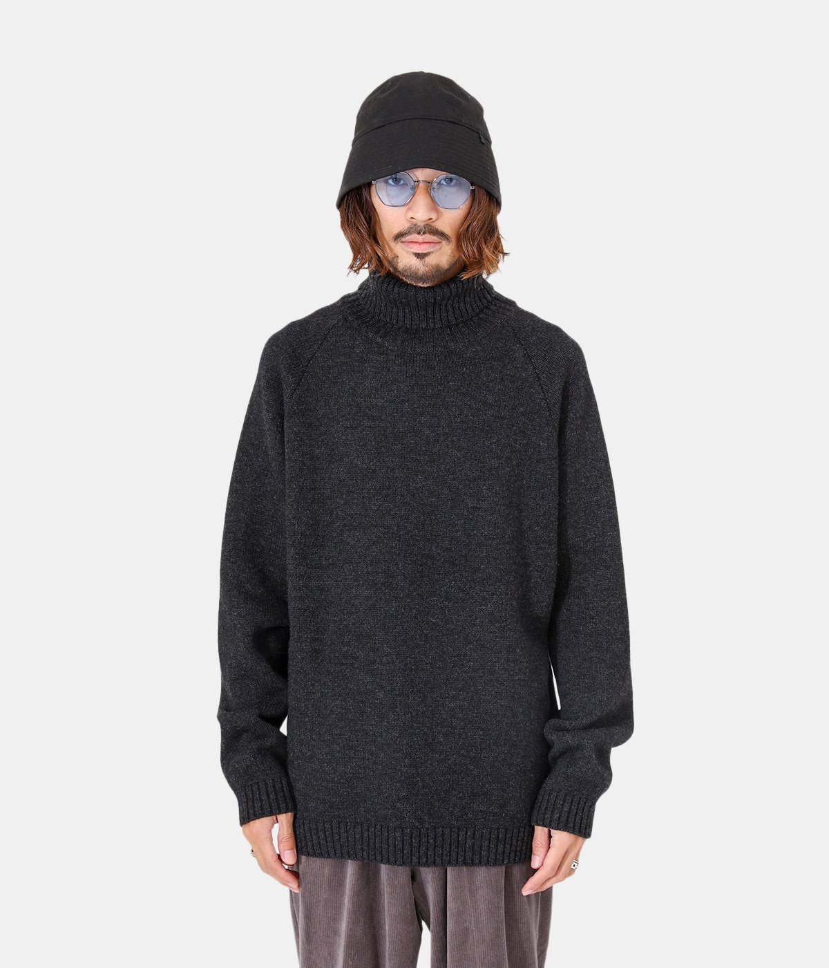 本物の通販 PORT BY ARK Mock neck Sweater ニット セーター - トップス