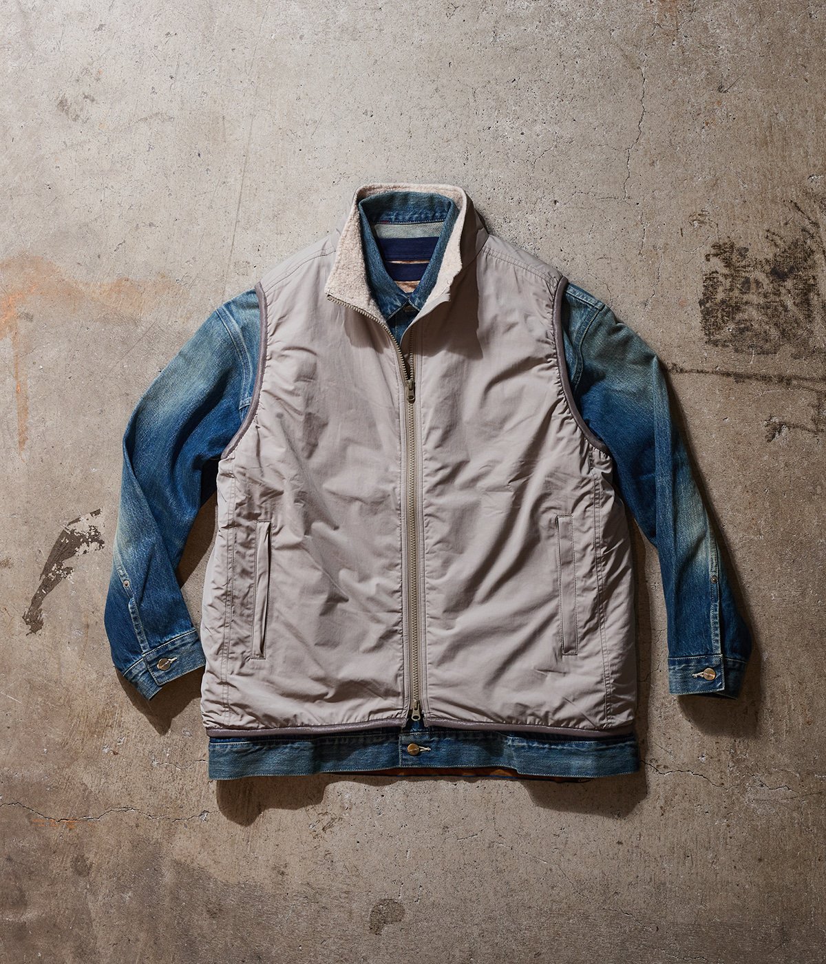 Zip Vest | PORT BY ARK(ポートバイアーク) / トップス ベスト (メンズ