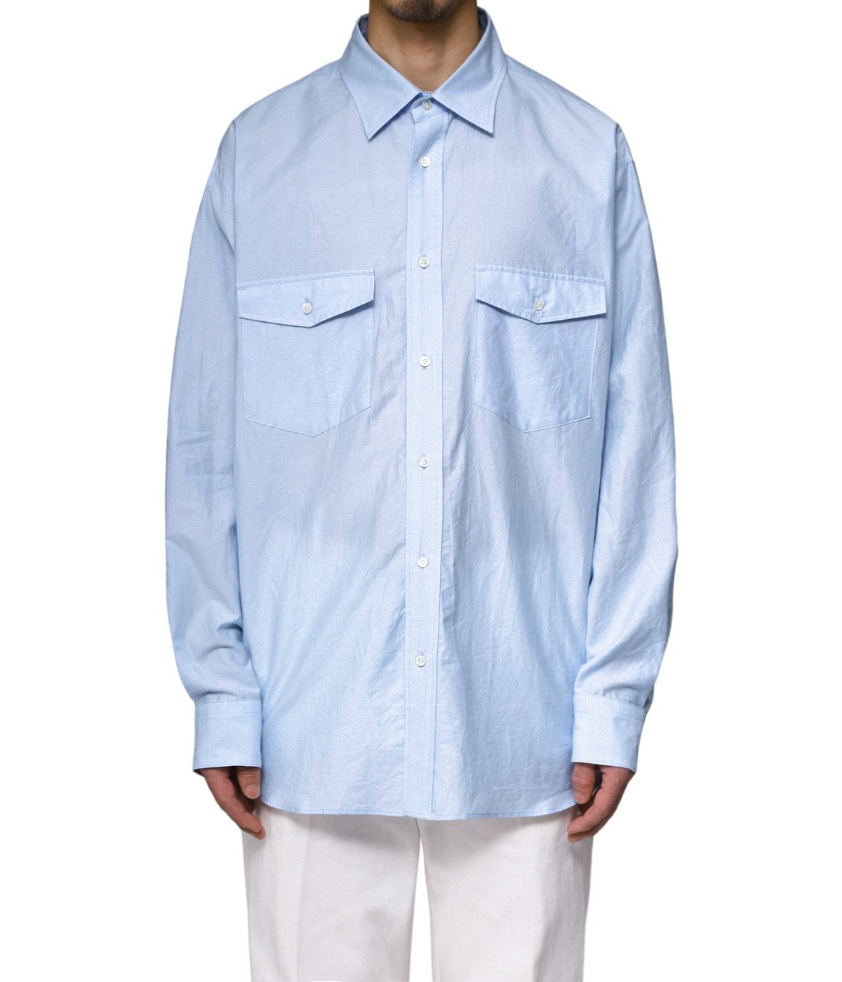 Cotton Silk Parachute L/S Shirt