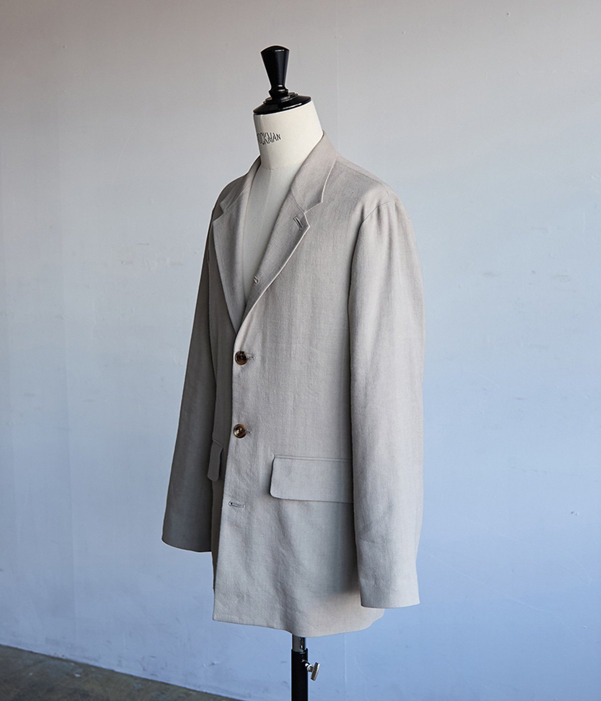 Linen Wool Gabardine Jacket | PORT BY ARK(ポートバイアーク