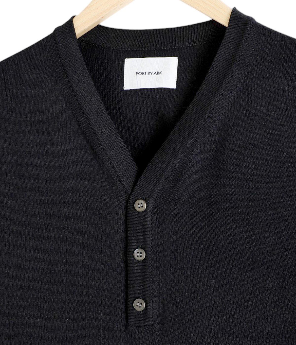 Henley Neck Knit | PORT BY ARK(ポートバイアーク) / トップス ニット