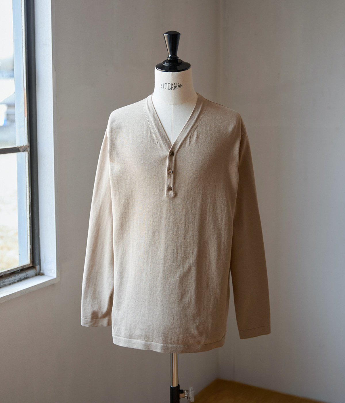 Henley Neck Knit | PORT BY ARK(ポートバイアーク) / トップス ニット