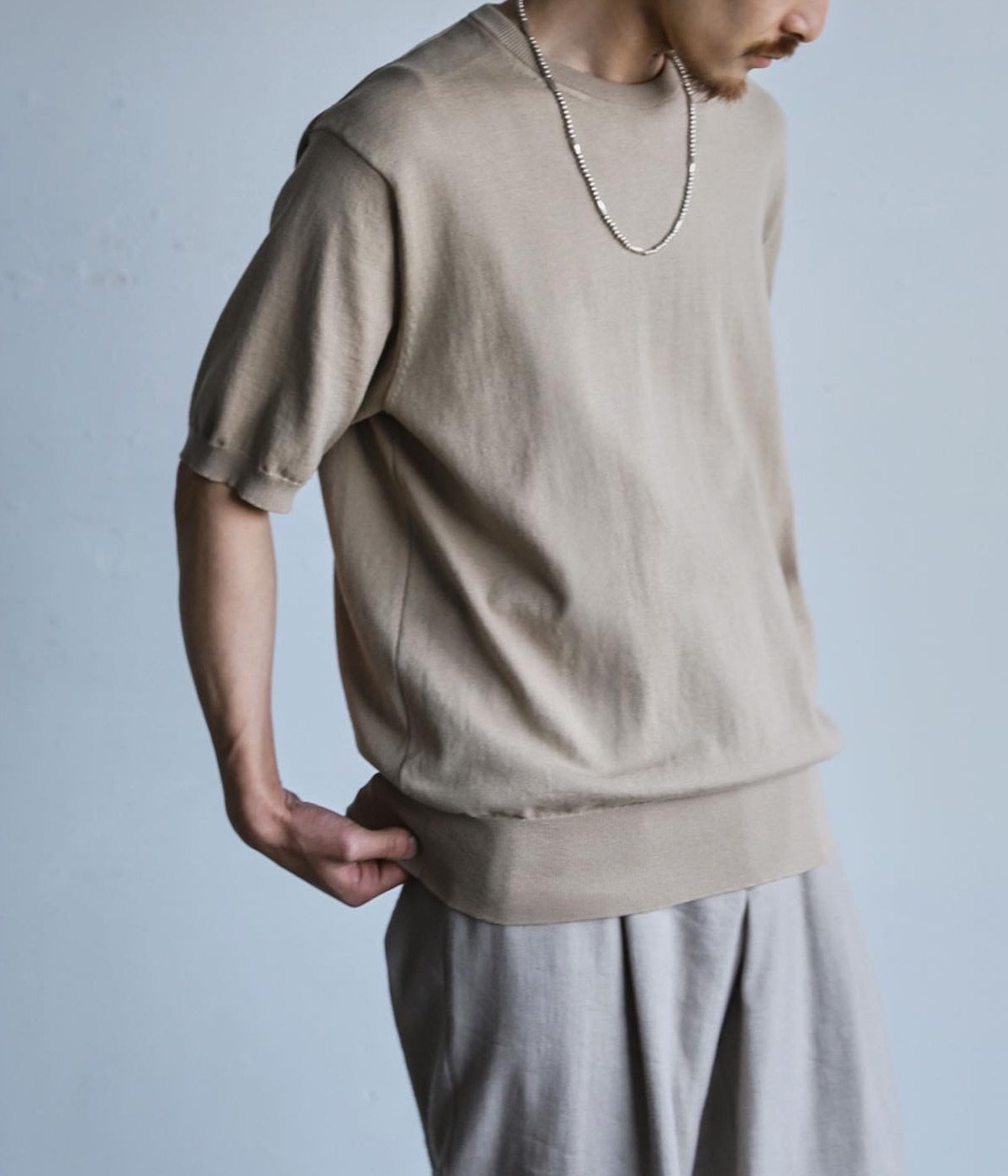High Gauze Knit S/S