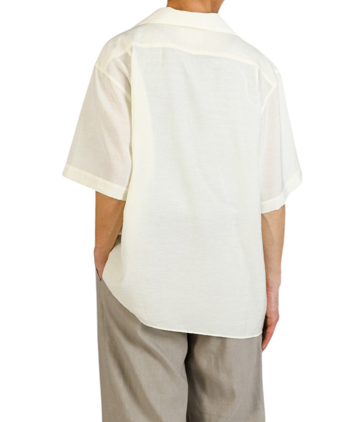 Open Collar S/S Shirt | PORT BY ARK(ポートバイアーク) / トップス