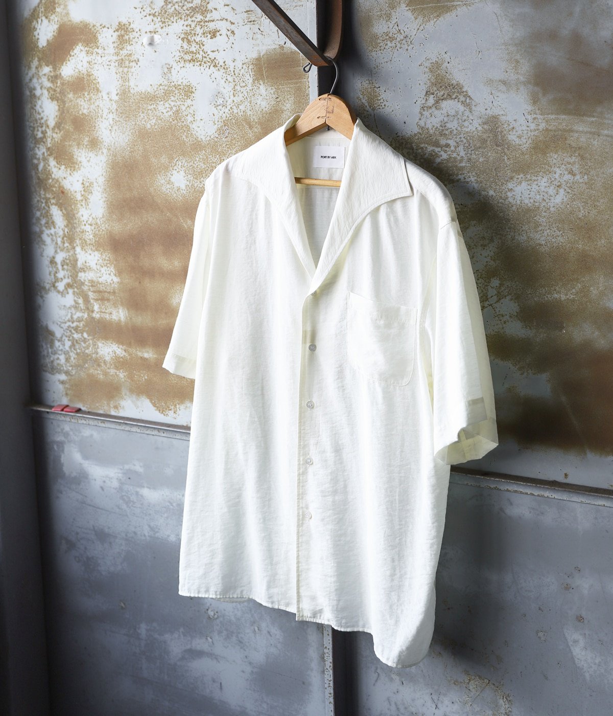 Open Collar S/S Shirt | PORT BY ARK(ポートバイアーク) / トップス