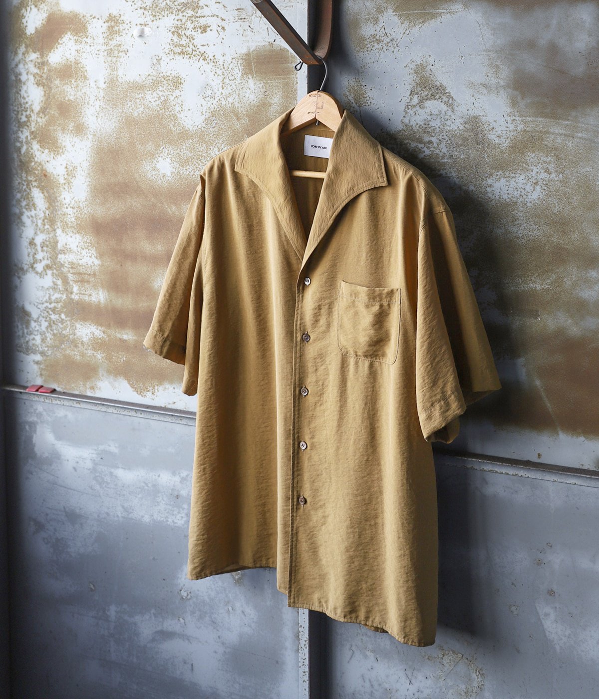 Open Collar S/S Shirt | PORT BY ARK(ポートバイアーク) / トップス