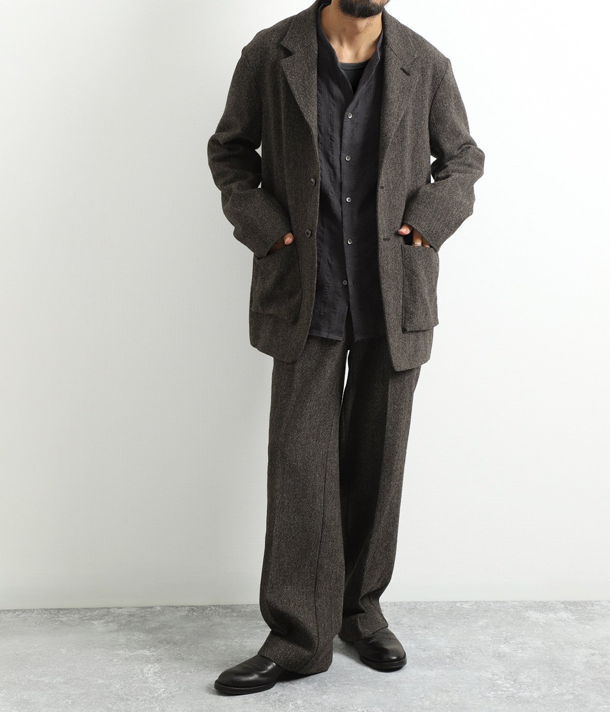 British Tweed Jacket | PORT BY ARK(ポートバイアーク) / アウター