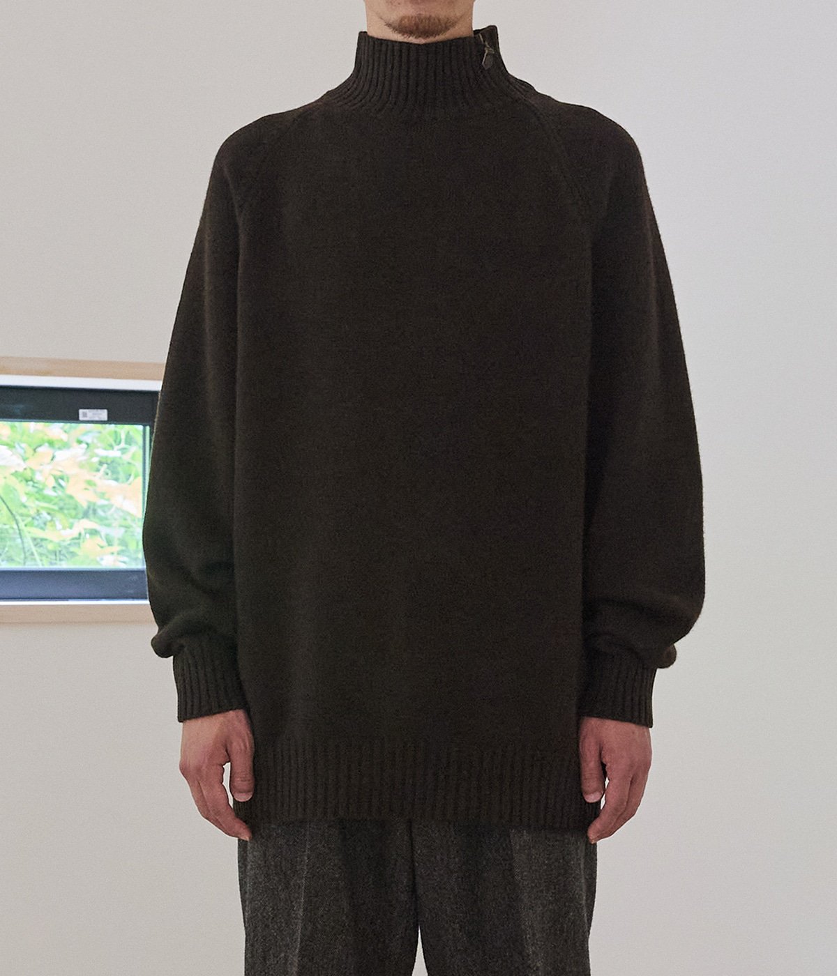 予約】Half Zip Knit | PORT BY ARK(ポートバイアーク