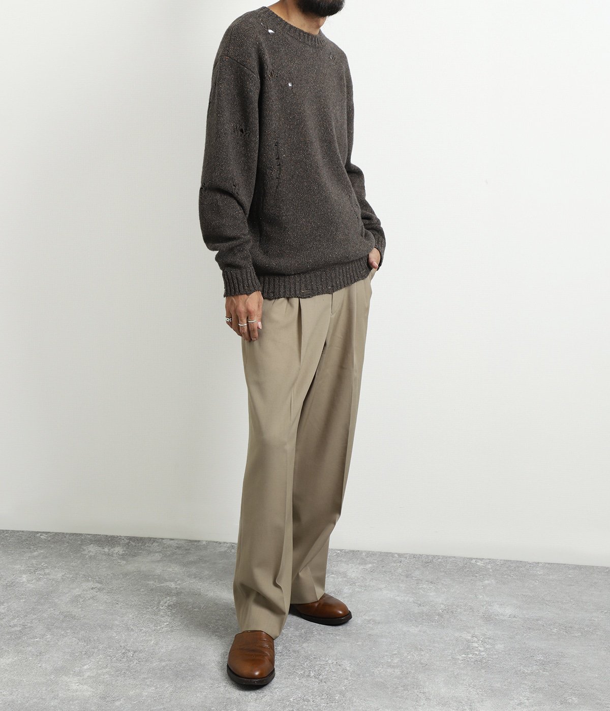 Clash Knit | PORT BY ARK(ポートバイアーク) / トップス ニット 