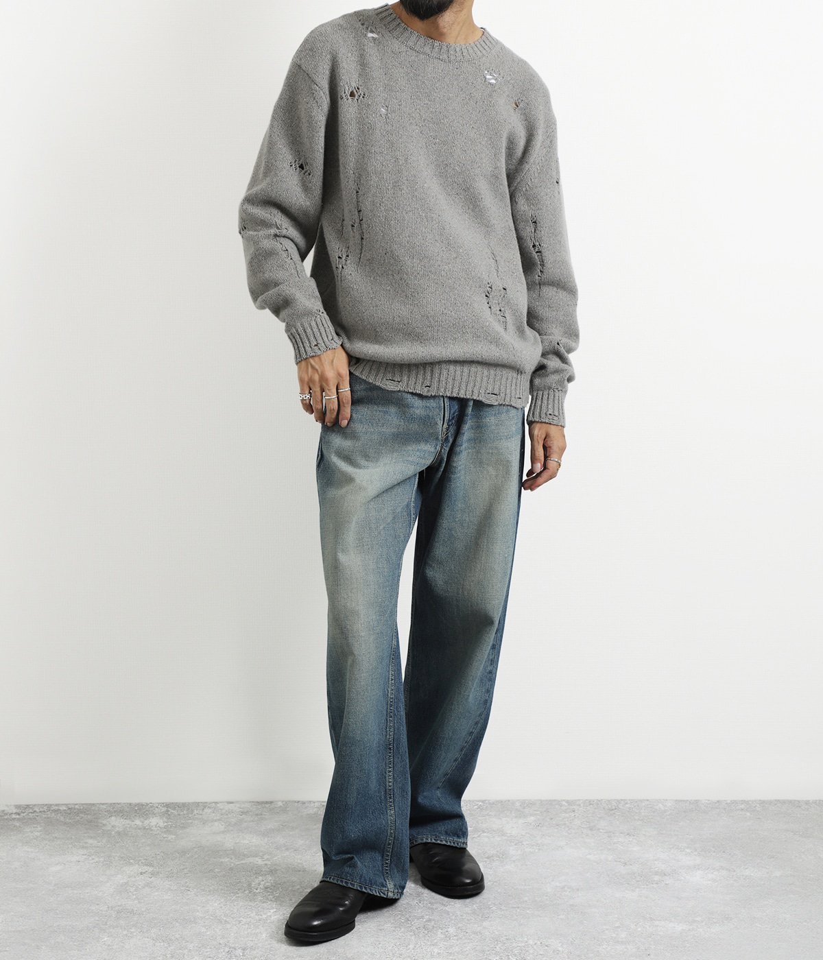 Clash Knit | PORT BY ARK(ポートバイアーク) / トップス ニット