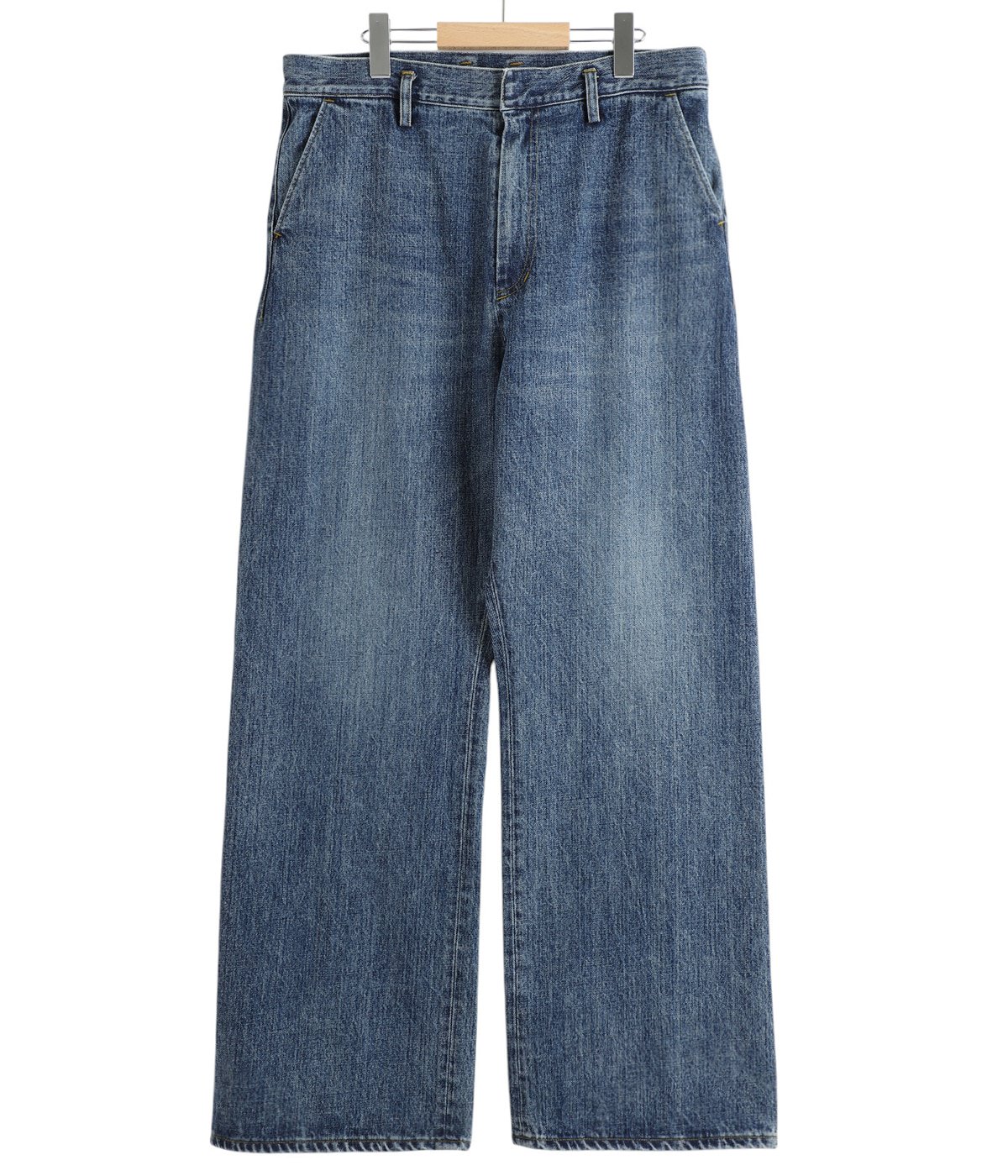 パンツ vintage Euro repair pants 予約】Seamless Denim Pants - Vintage wash | PORT BY ARK