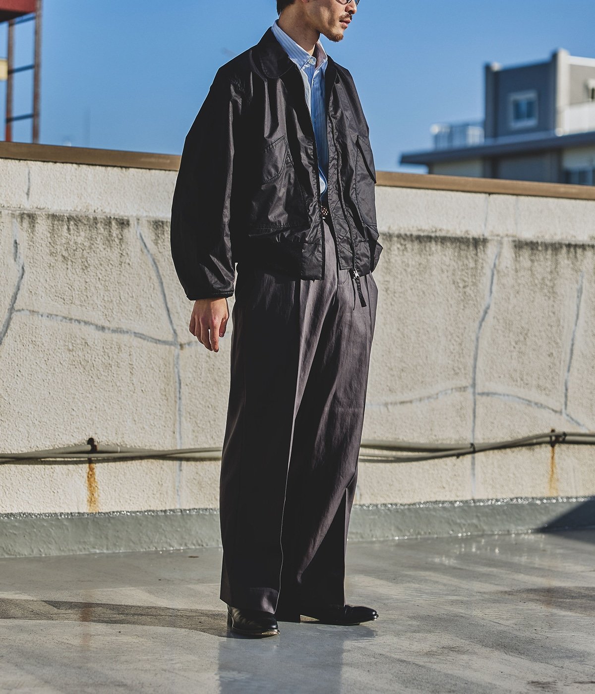 model（173cm）着用サイズ：1