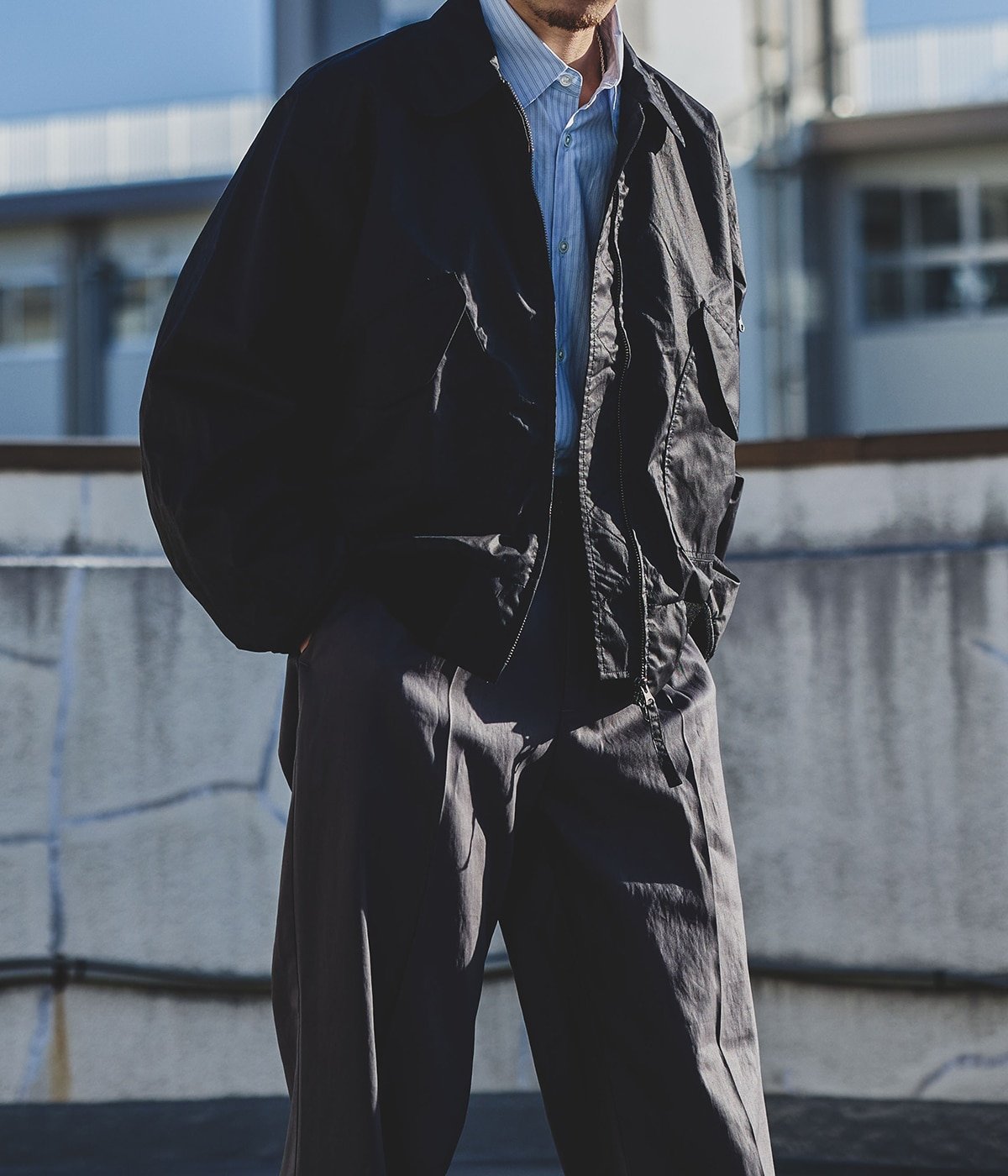 model（173cm）着用サイズ：1