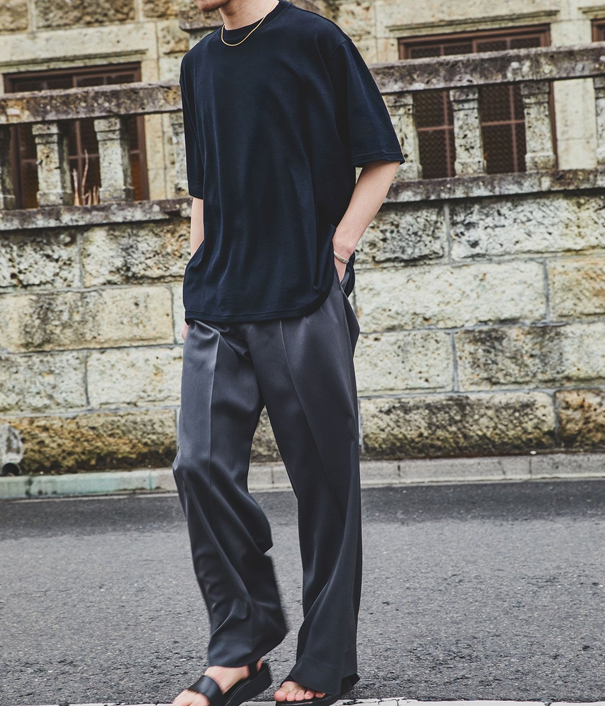 Merino Wool Tee | PORT BY ARK(ポートバイアーク) / トップス