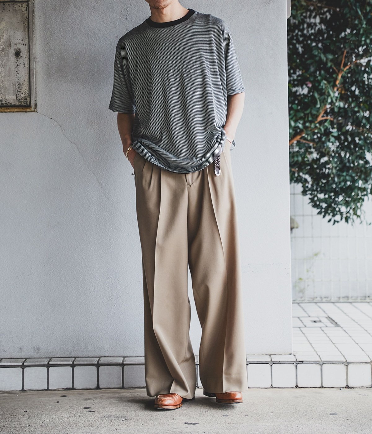 Merino Wool Tee | PORT BY ARK(ポートバイアーク) / トップス