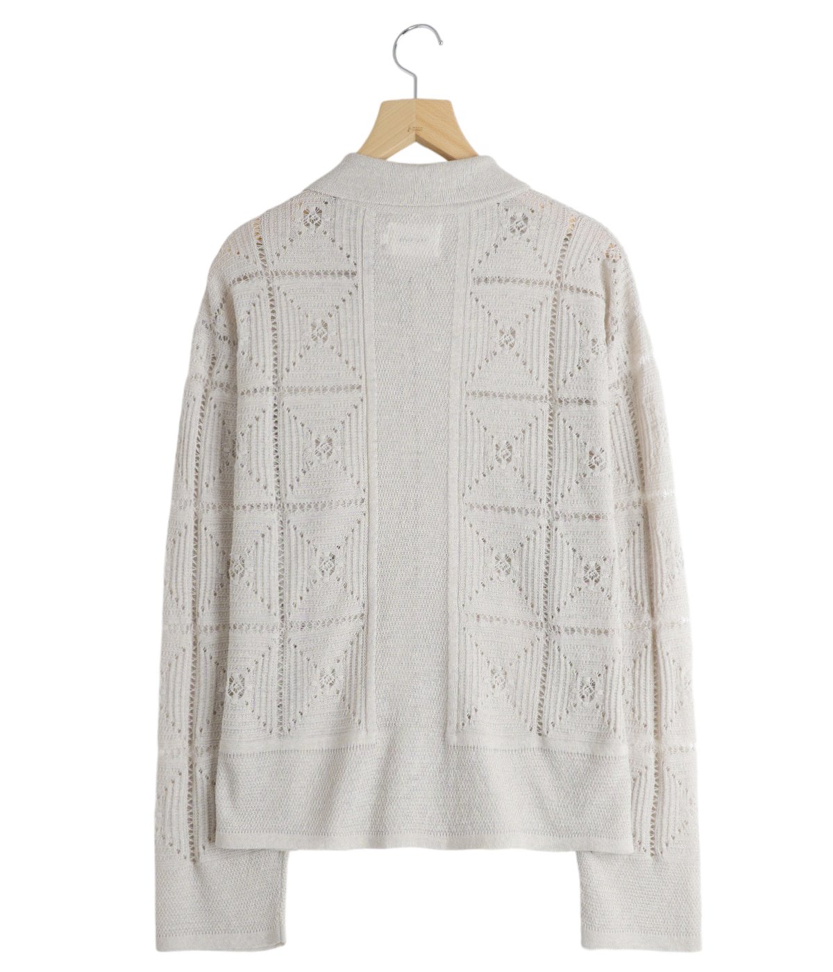 Crochet Knit Shirt | PORT BY ARK(ポートバイアーク) / トップス 長袖