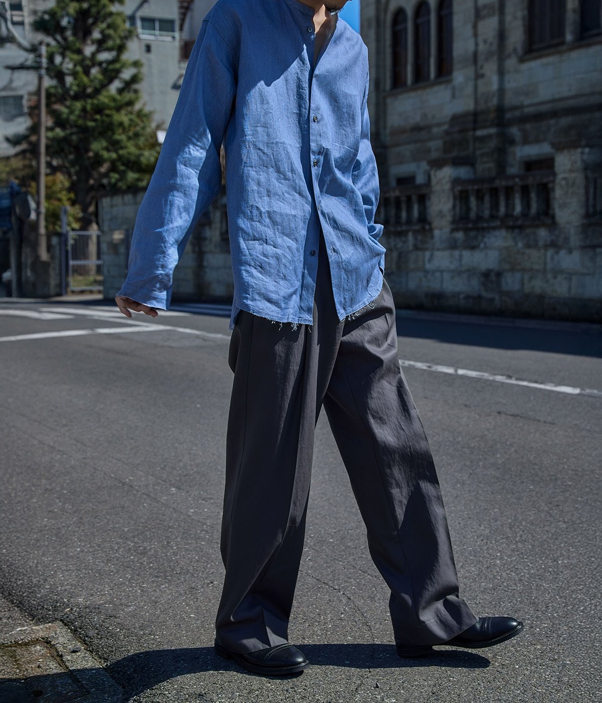 Twill Trousers | PORT BY ARK(ポートバイアーク) / パンツ スラックス