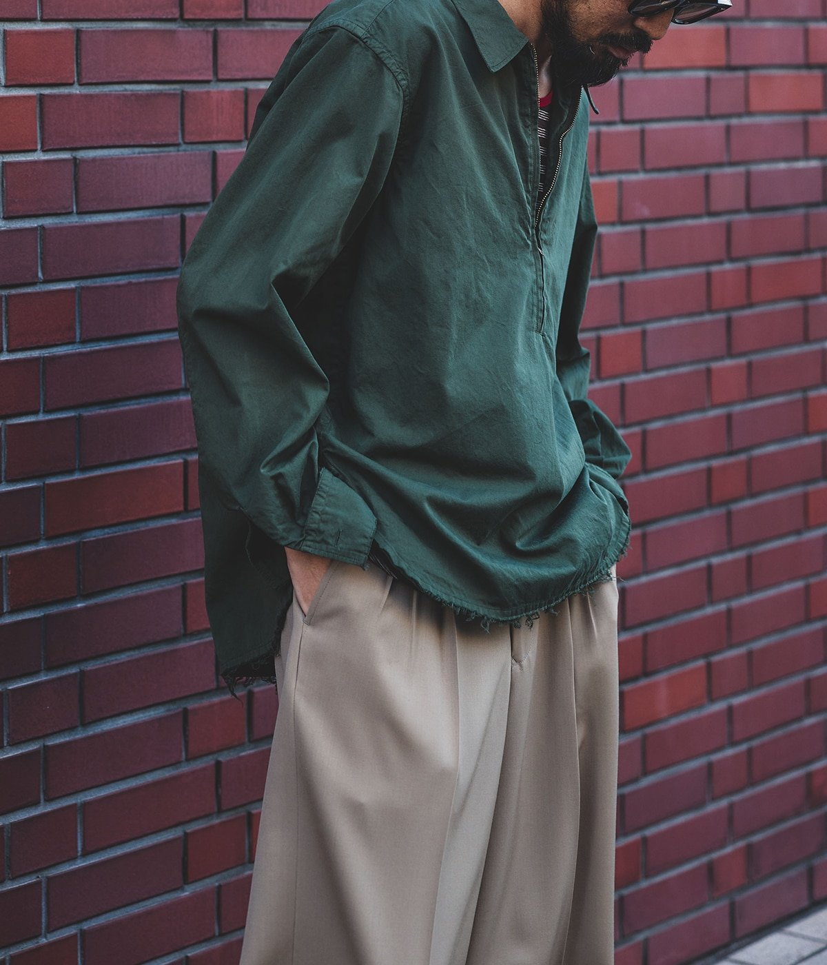 Pullover Zip Shirt | PORT BY ARK(ポートバイアーク) / トップス 長袖