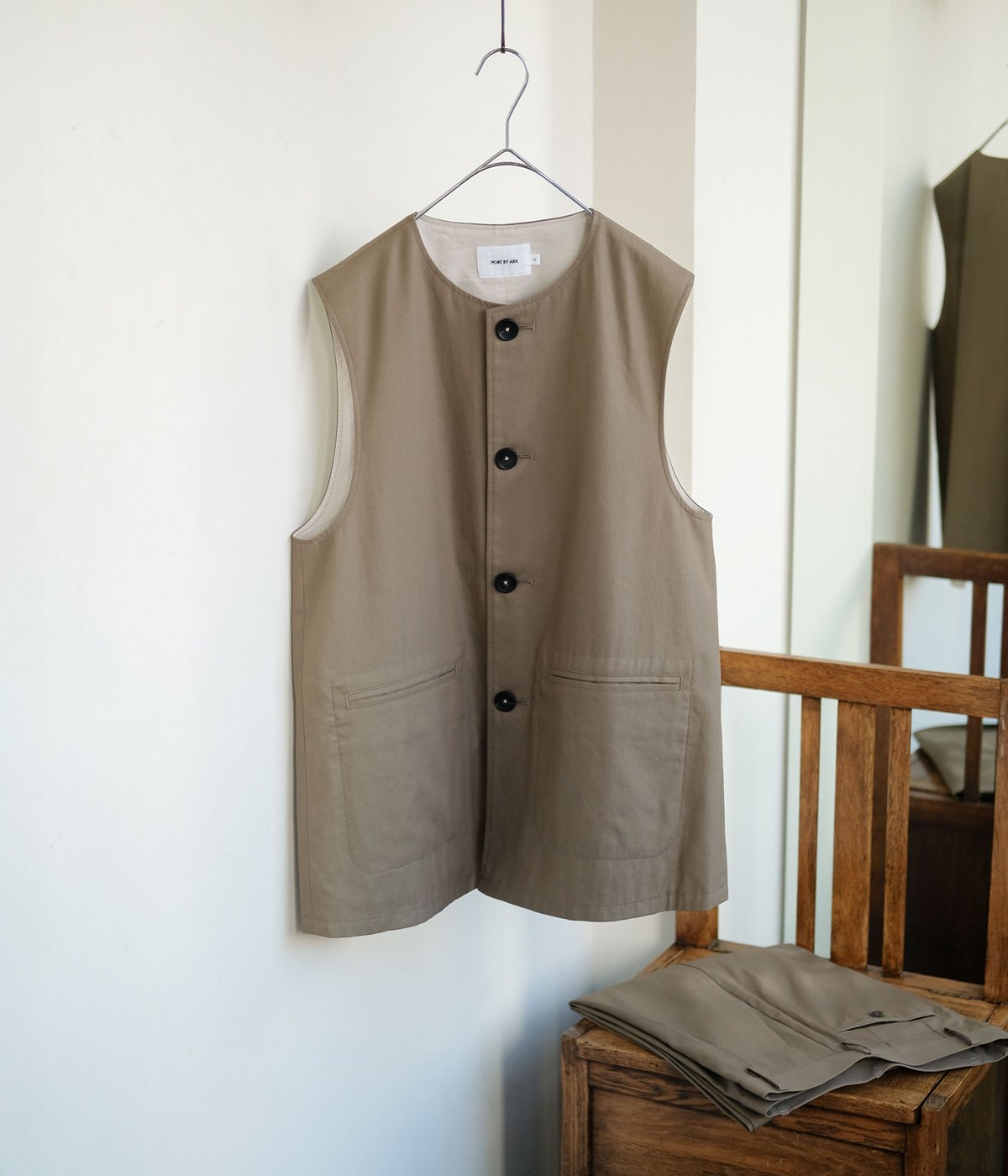 Jerkin Vest | PORT BY ARK(ポートバイアーク) / トップス ベスト