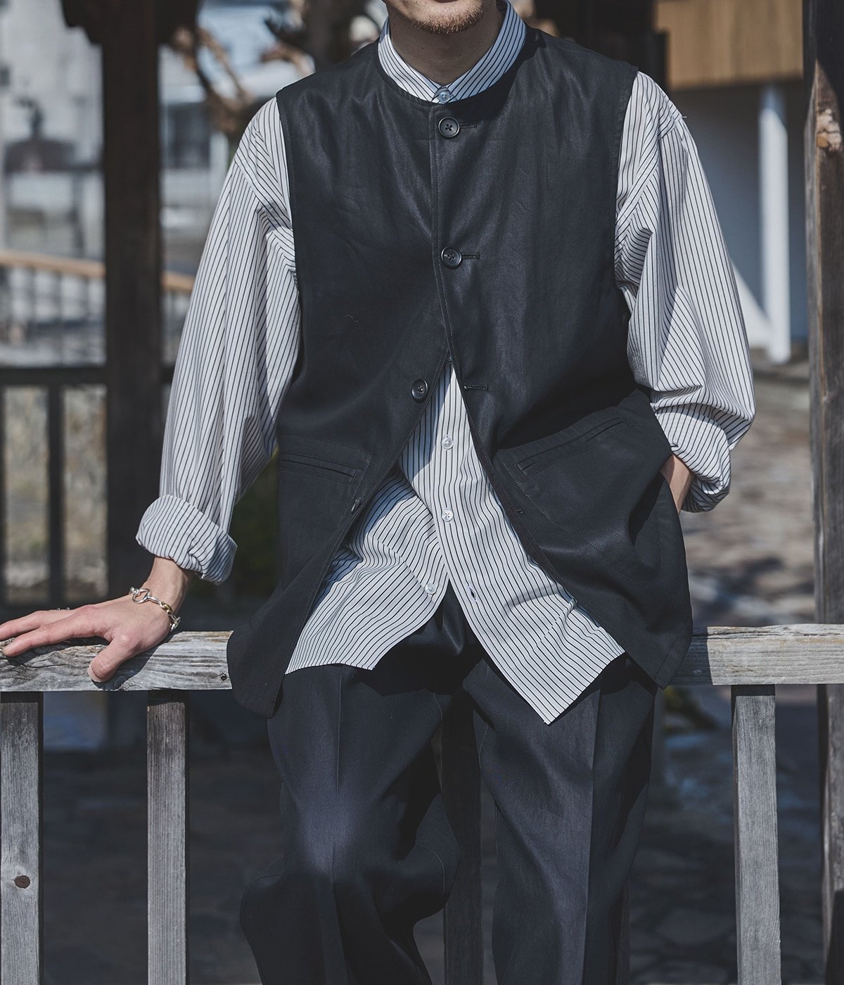 Jerkin Vest | PORT BY ARK(ポートバイアーク) / トップス ベスト