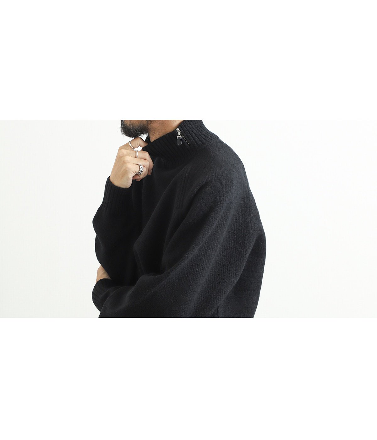 予約】Half Zip Knit | PORT BY ARK(ポートバイアーク) / トップス
