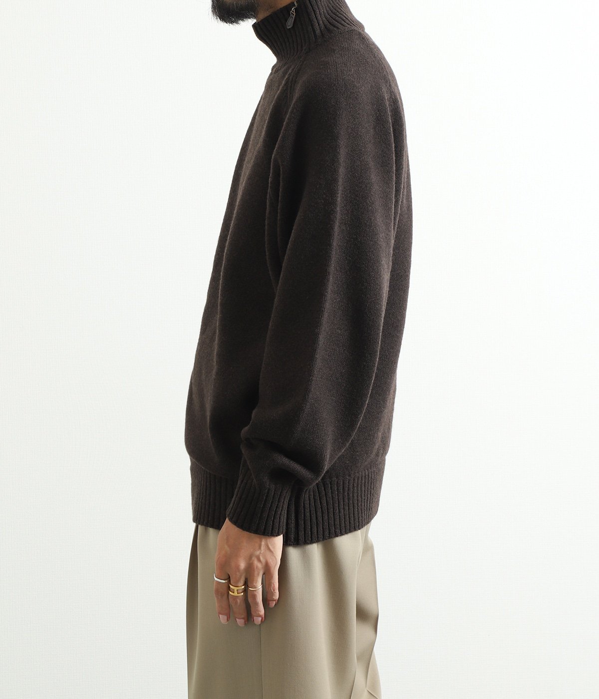 予約】Half Zip Knit | PORT BY ARK(ポートバイアーク) / トップス