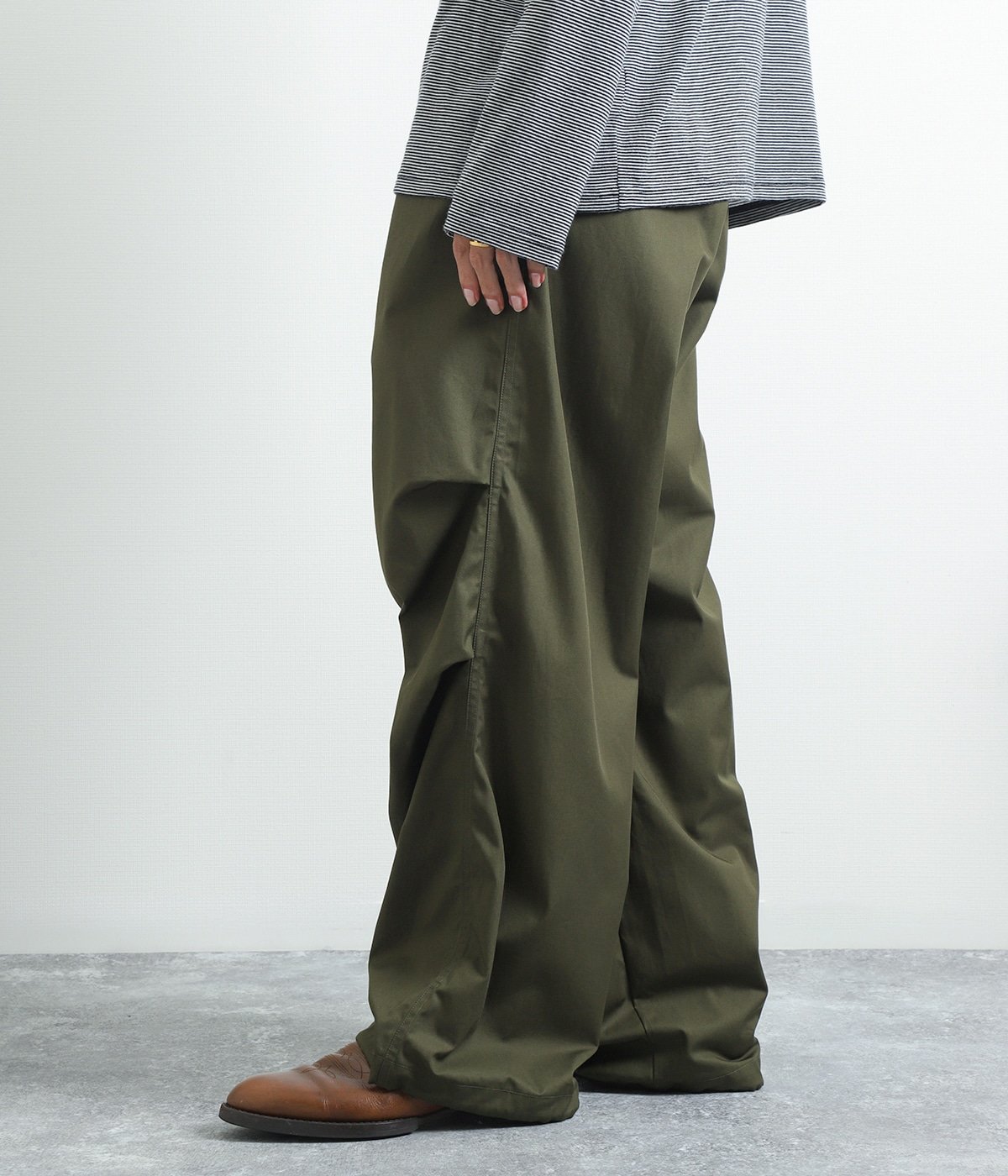 Knee Tuck Pants | PORT BY ARK(ポートバイアーク) / パンツ