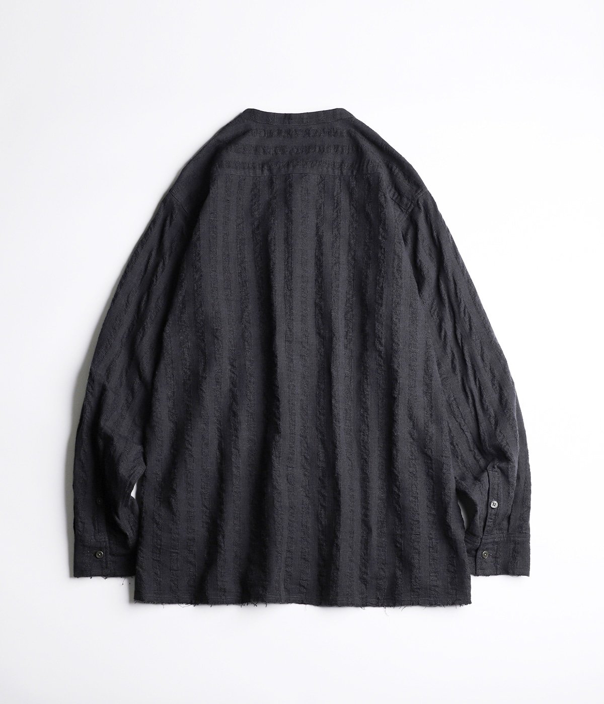 予約】Crew Neck Shirt - dobby cloth - | PORT BY ARK(ポートバイ