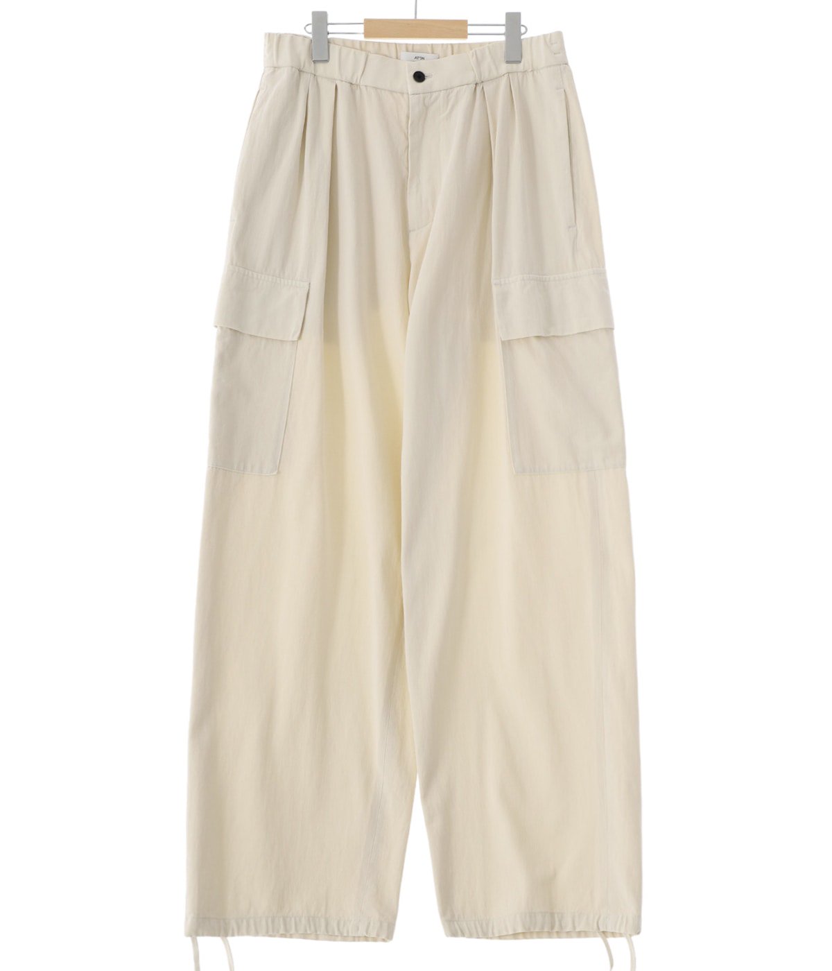 COTTON VOILE SATIN PARATHUTE CARGO PANTS | ATON(エイトン) / パンツ カーゴパンツ (メンズ)の通販  - ARKnets(アークネッツ) 公式通販 【正規取扱店】