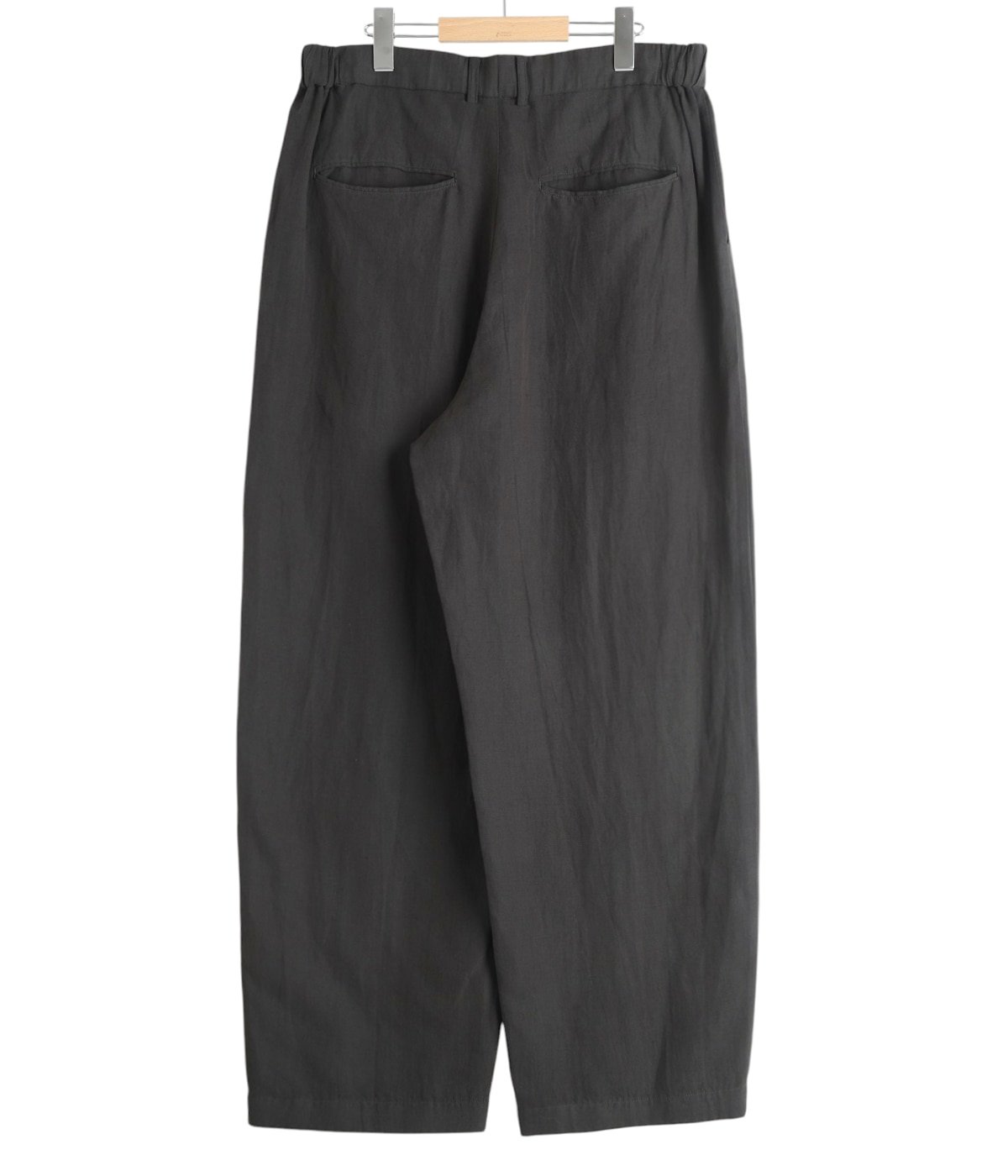COTTON LINEN VOILE LOOSE FIT PANTS | ATON(エイトン) / パンツ