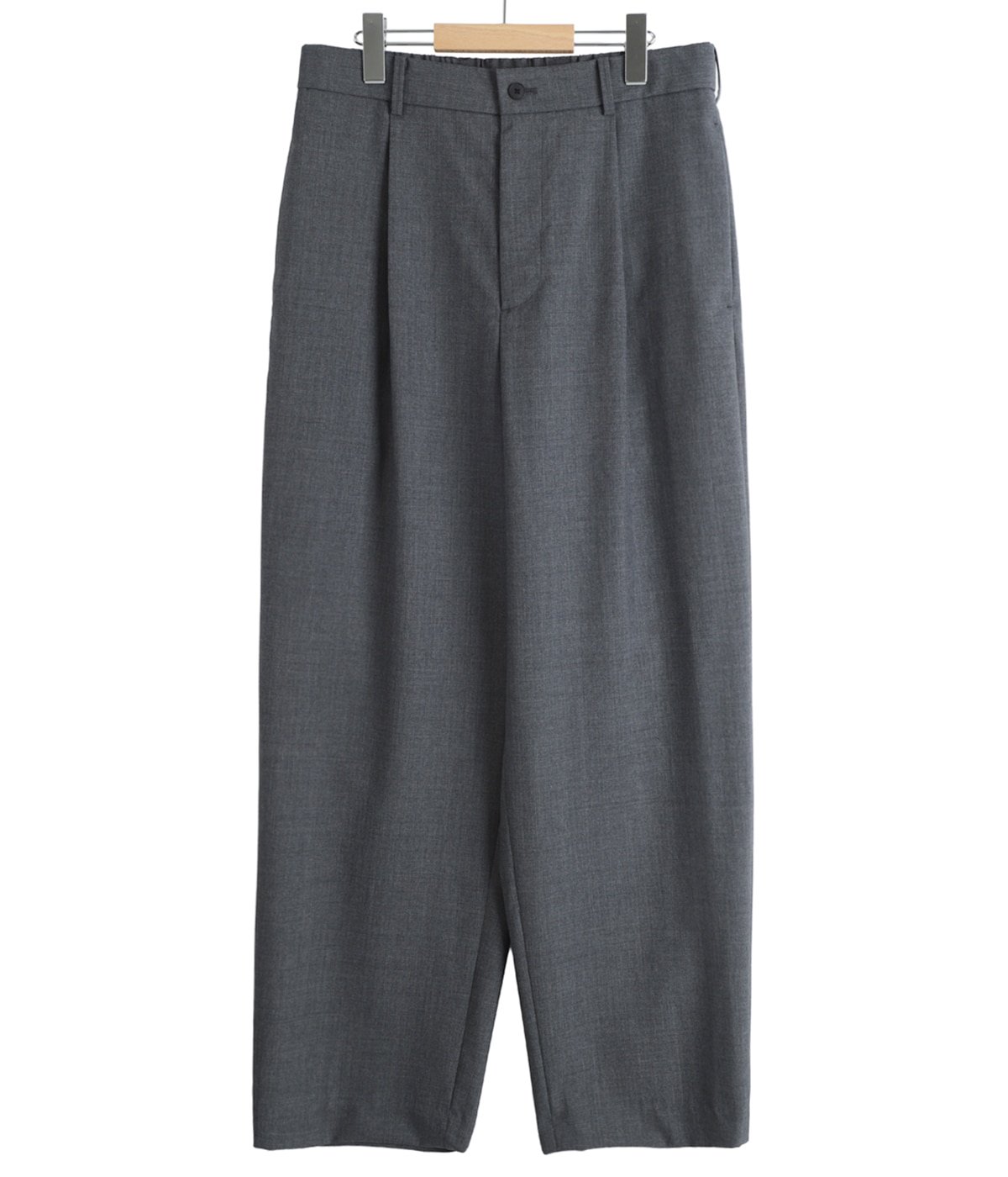 予約】WOOL TROPICAL LOOSE FIT PANTS | ATON(エイトン) / パンツ