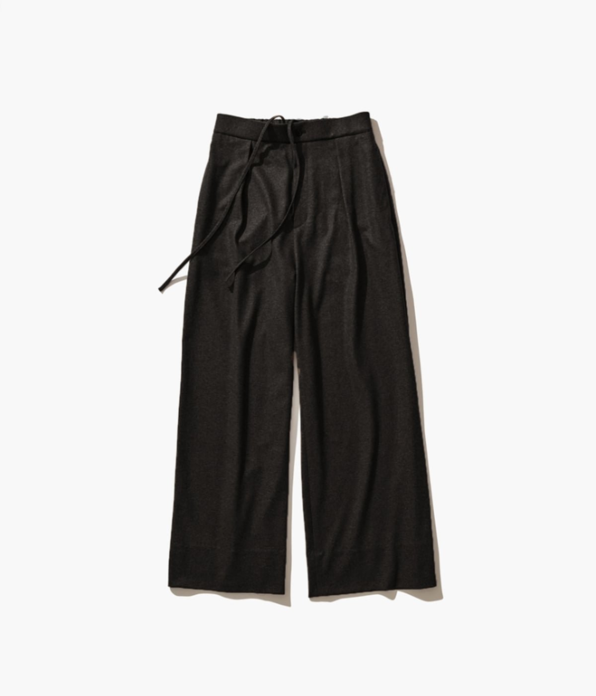 予約】【レディース】MERINO COLLEGE JERSEY LOOSE FIT PANTS | ATON
