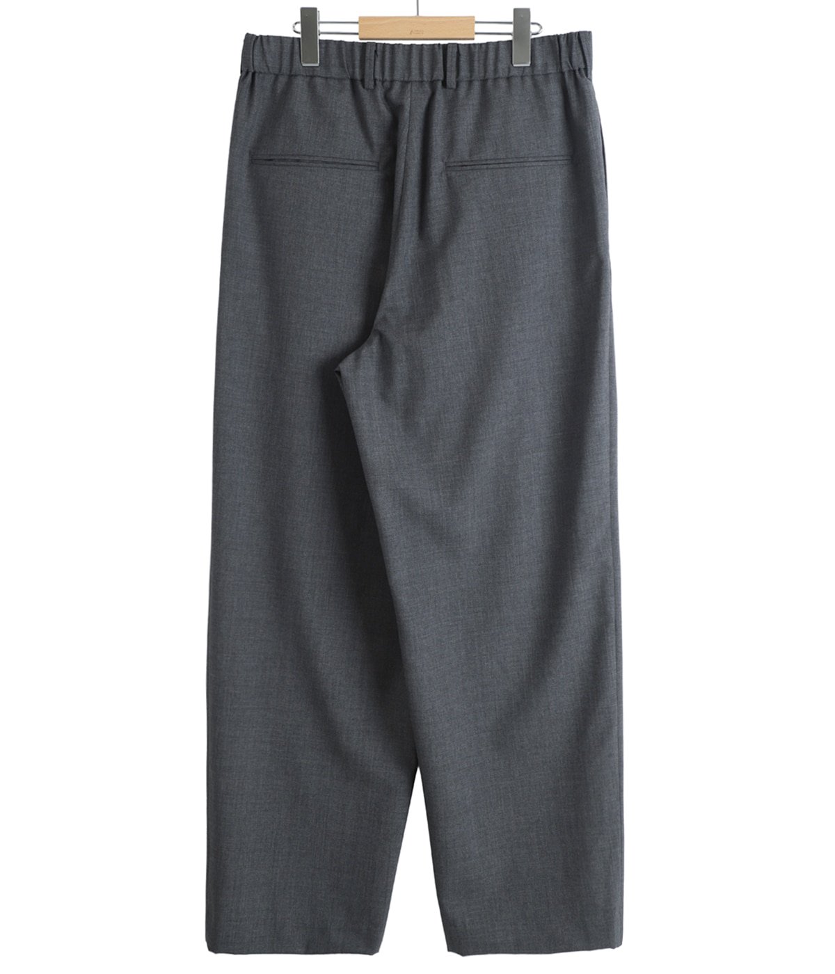 予約】WOOL TROPICAL LOOSE FIT PANTS | ATON(エイトン) / パンツ