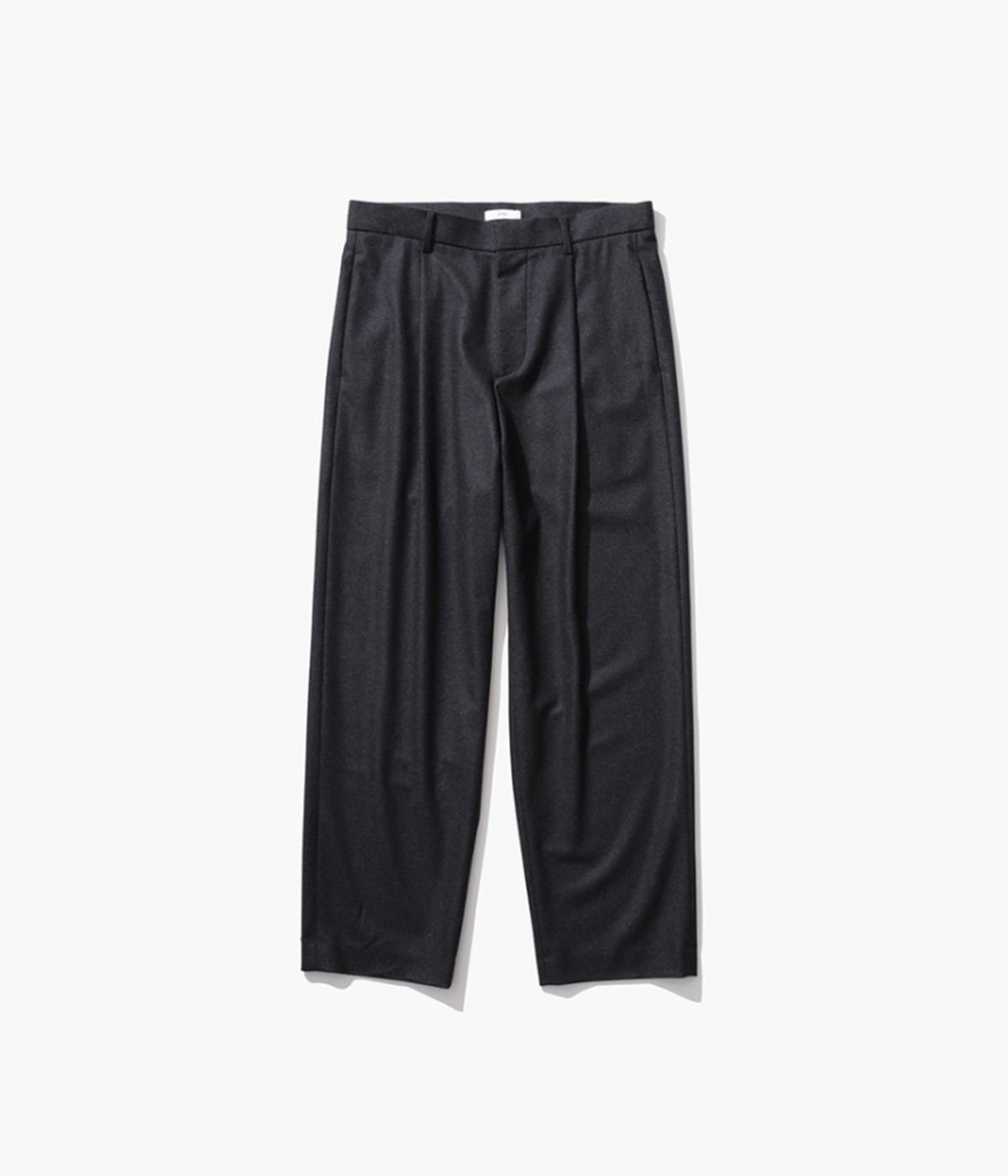 予約】MERINO COLLEGE FLANNEL STANDARD PANTS | ATON(エイトン