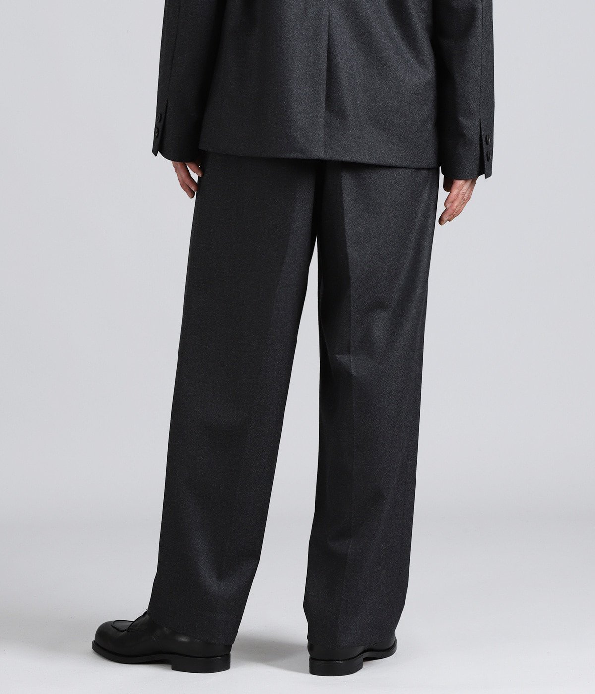 MERINO COLLEGE FLANNEL STANDARD PANTS | ATON(エイトン) / パンツ