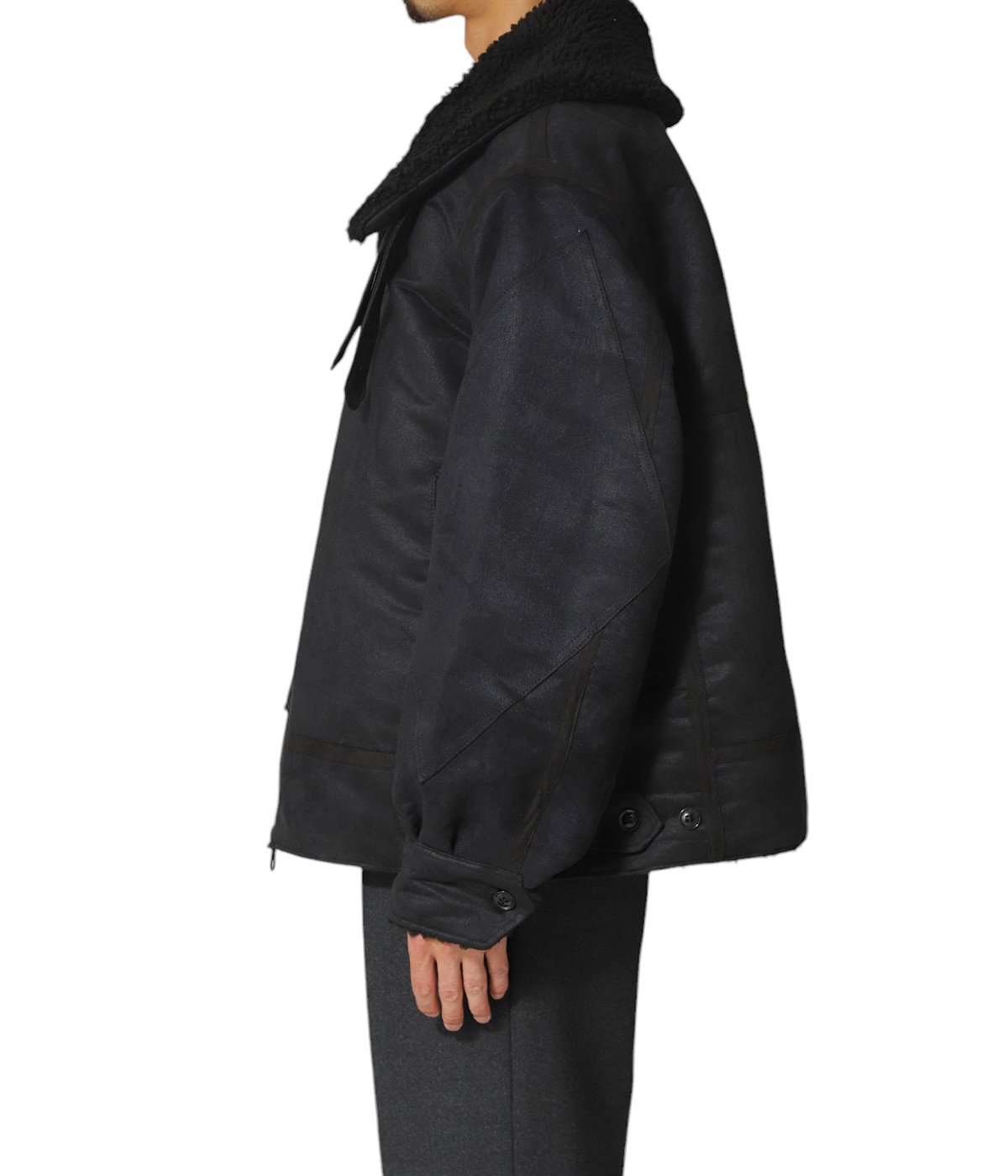 B3 Jacket Polyester Fake Suede | ENGINEERED GARMENTS