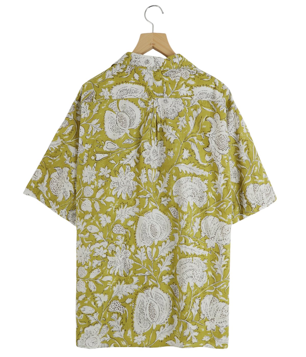 Cotton Lurex Stripe Flower Print Blouse | Pasand by ne