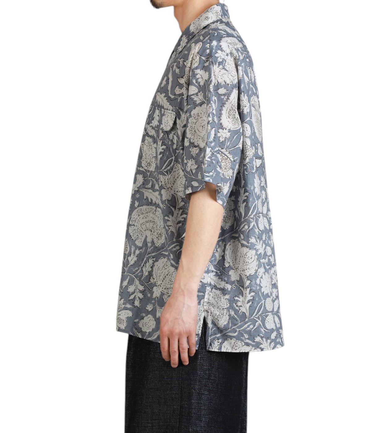 OFFSET OPEN PRINT SHIRTS | paratrait(パラトレイト
