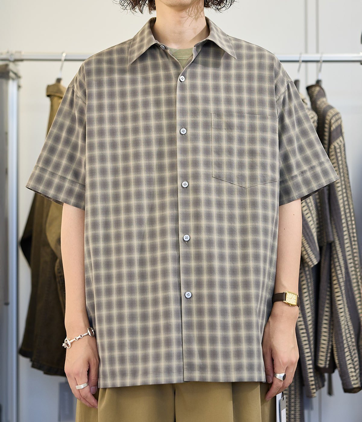 お客様ご確認用 予約】ARTIFICIAL CHECK SS SHIRT | paratrait(パラトレイト