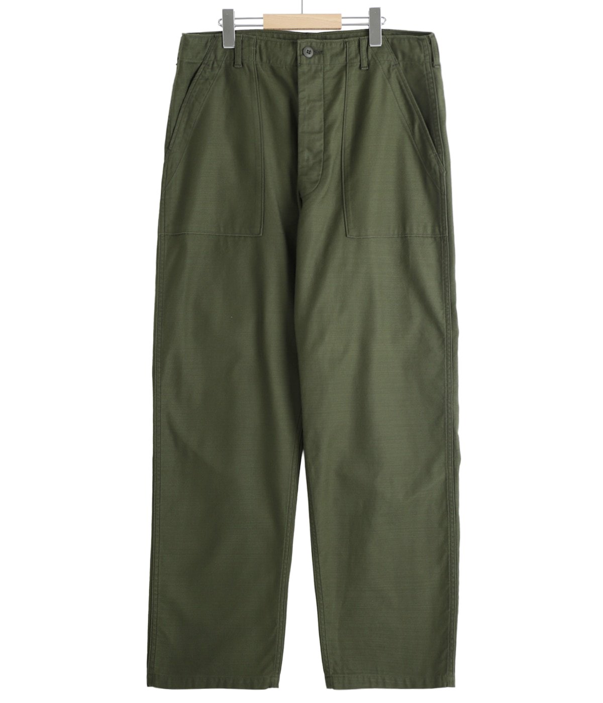 Cotton Back-Sateen Baker Pants (Wide Tapered)(One Wash) | CIOTA